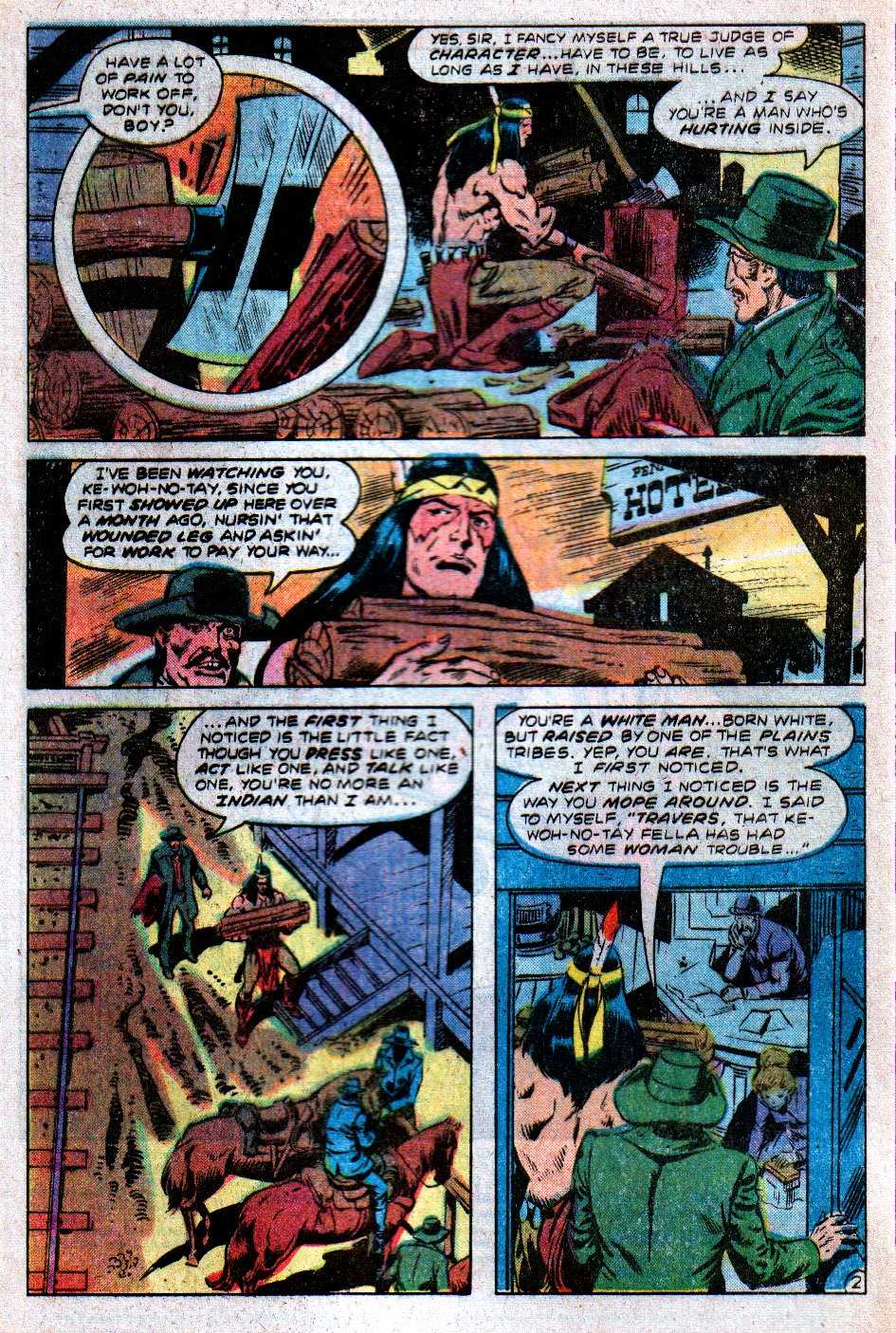 Read online Weird Western Tales (1972) comic -  Issue #67 - 3