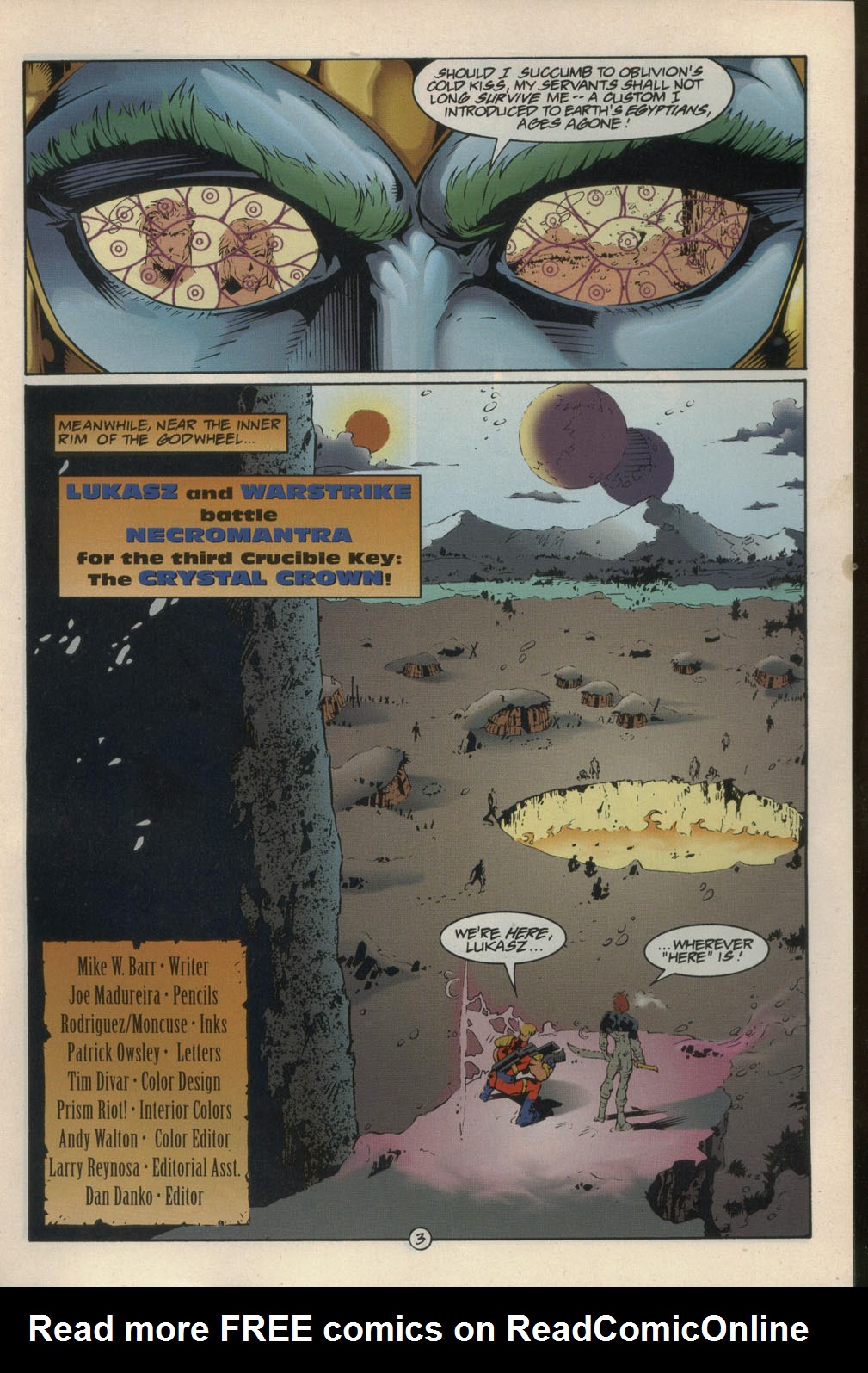 Read online Godwheel comic -  Issue #3 - 5