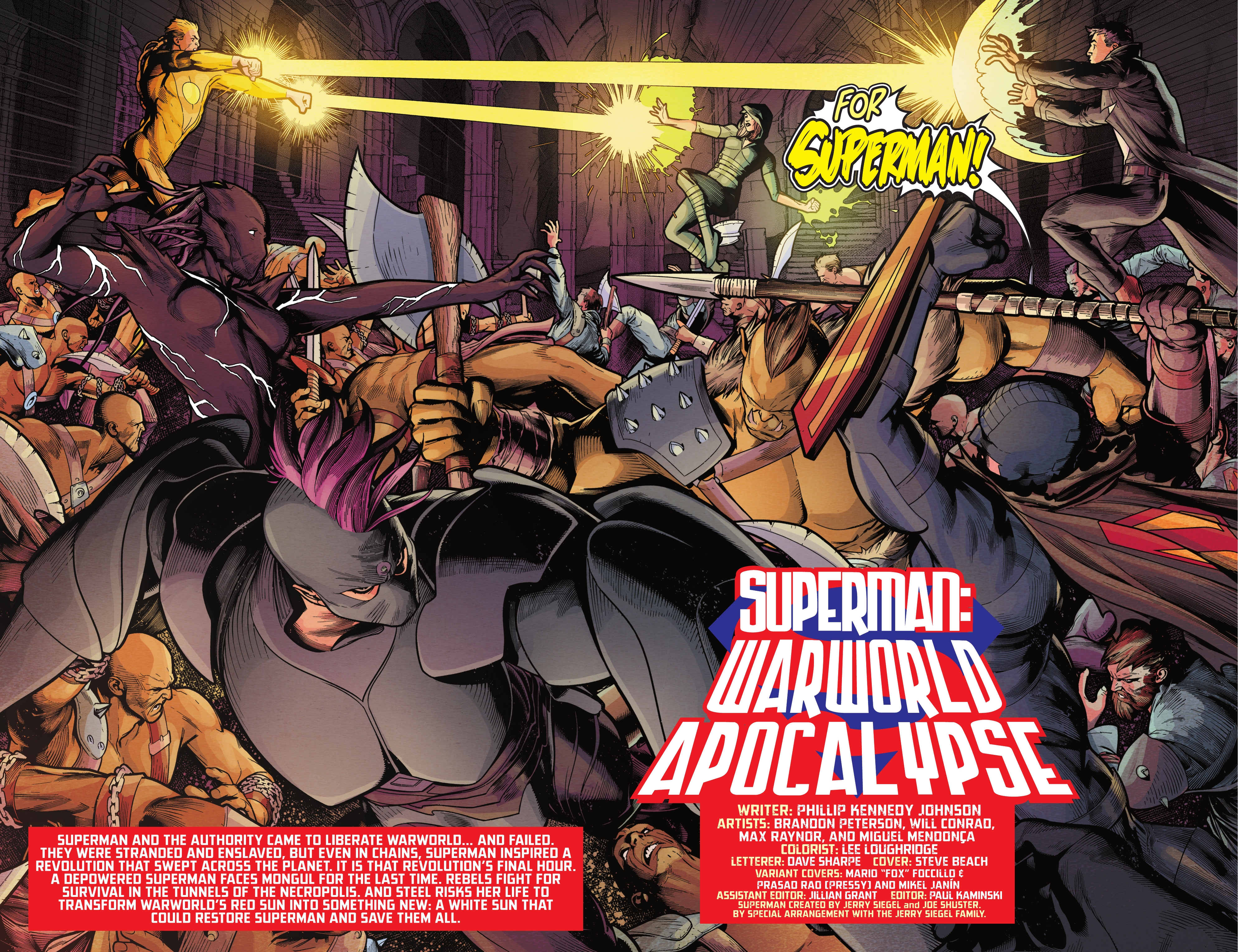 Read online Superman: Warworld Apocalypse comic -  Issue #1 - 4