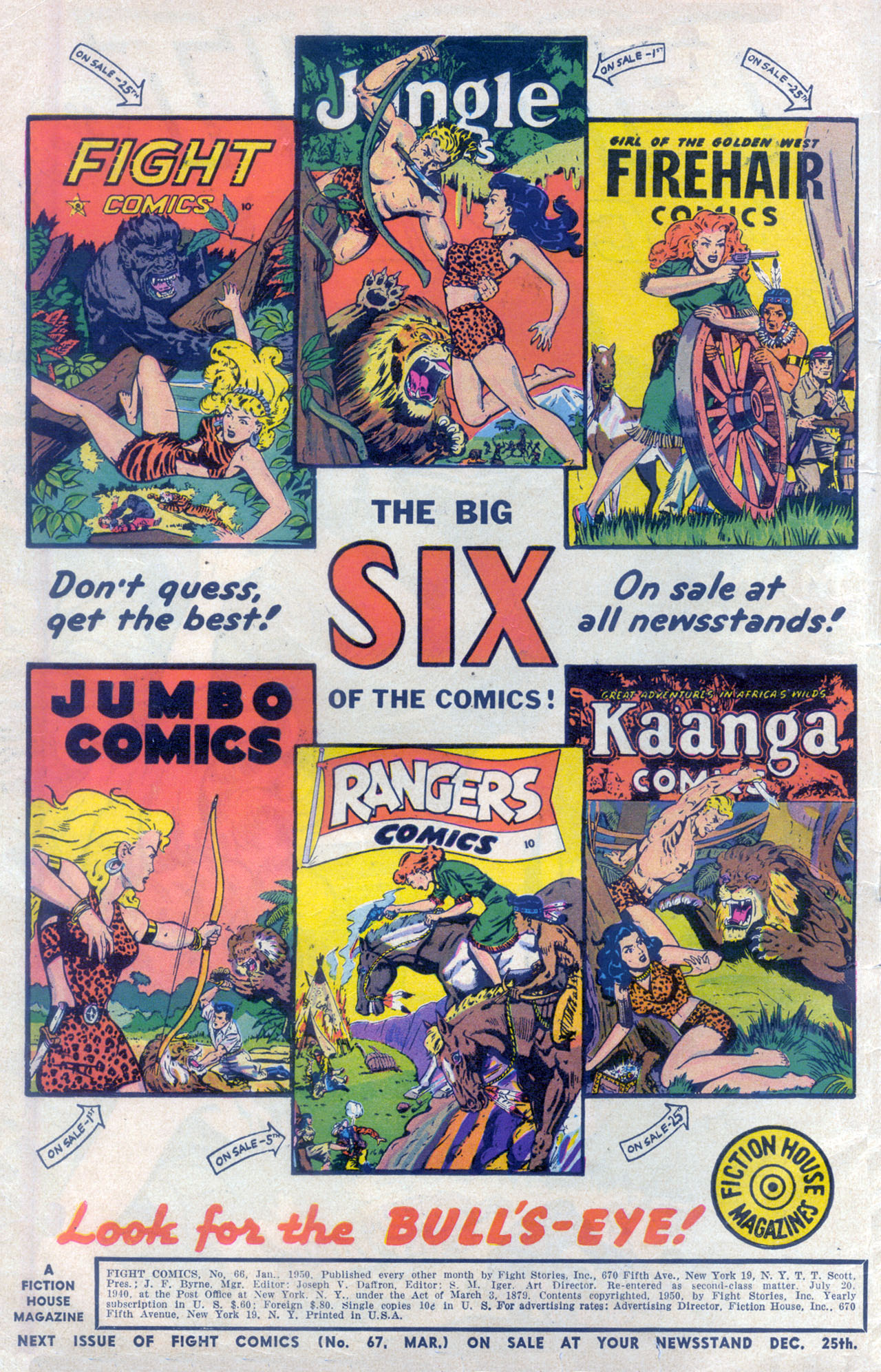 Read online Fight Comics comic -  Issue #66 - 2