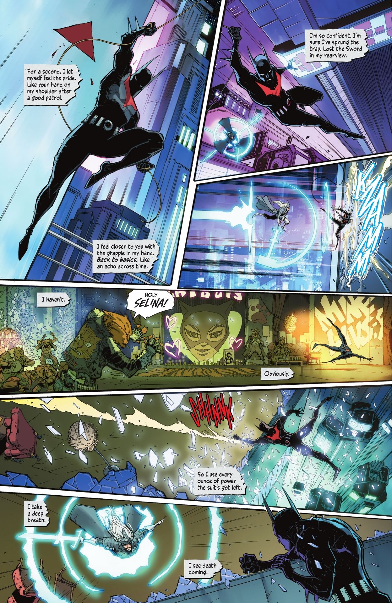 Read online Batman Beyond: Neo-Year comic -  Issue #4 - 9