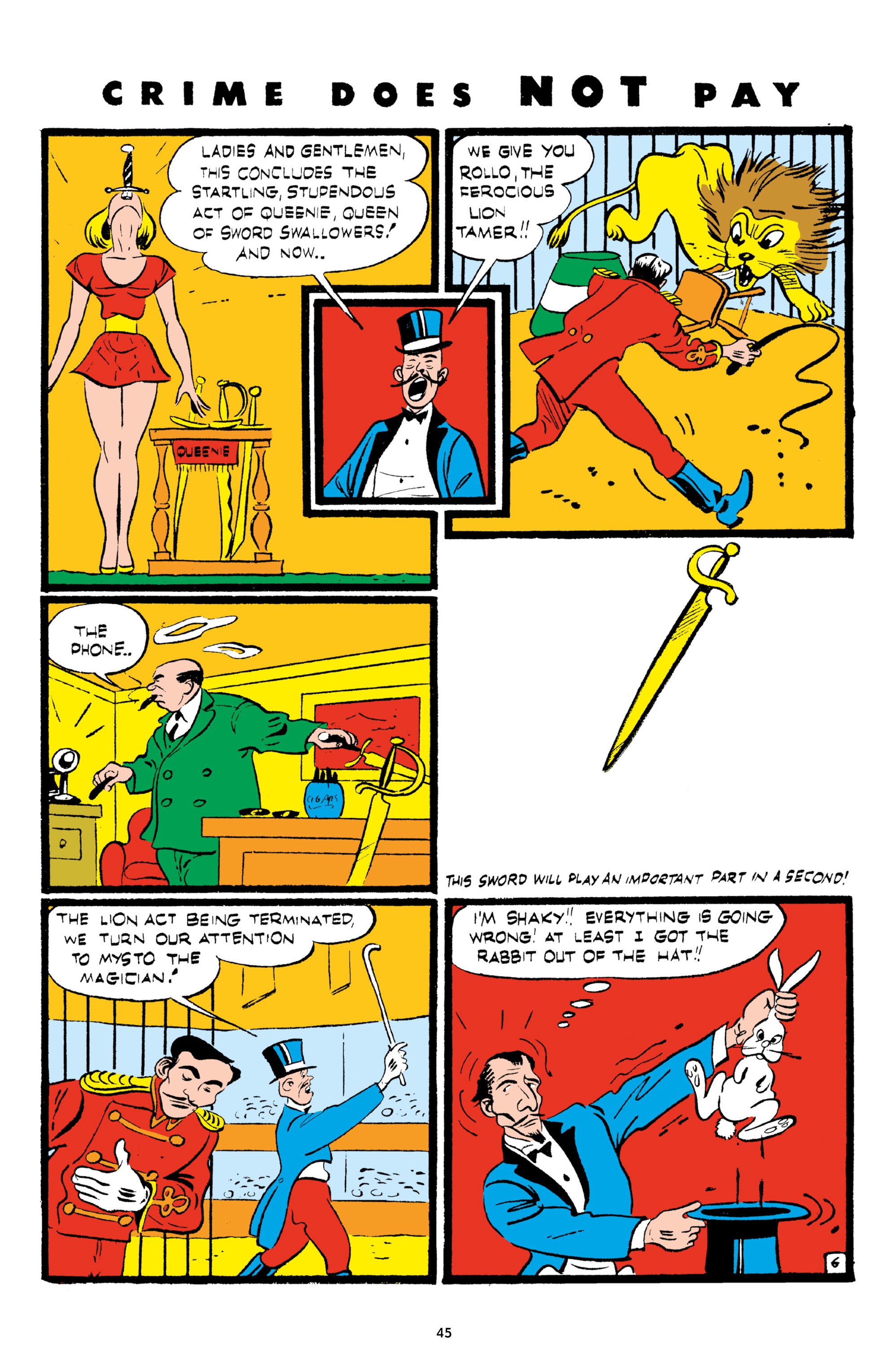 Read online Crime Does Not Pay Archives comic -  Issue # TPB 5 (Part 1) - 45