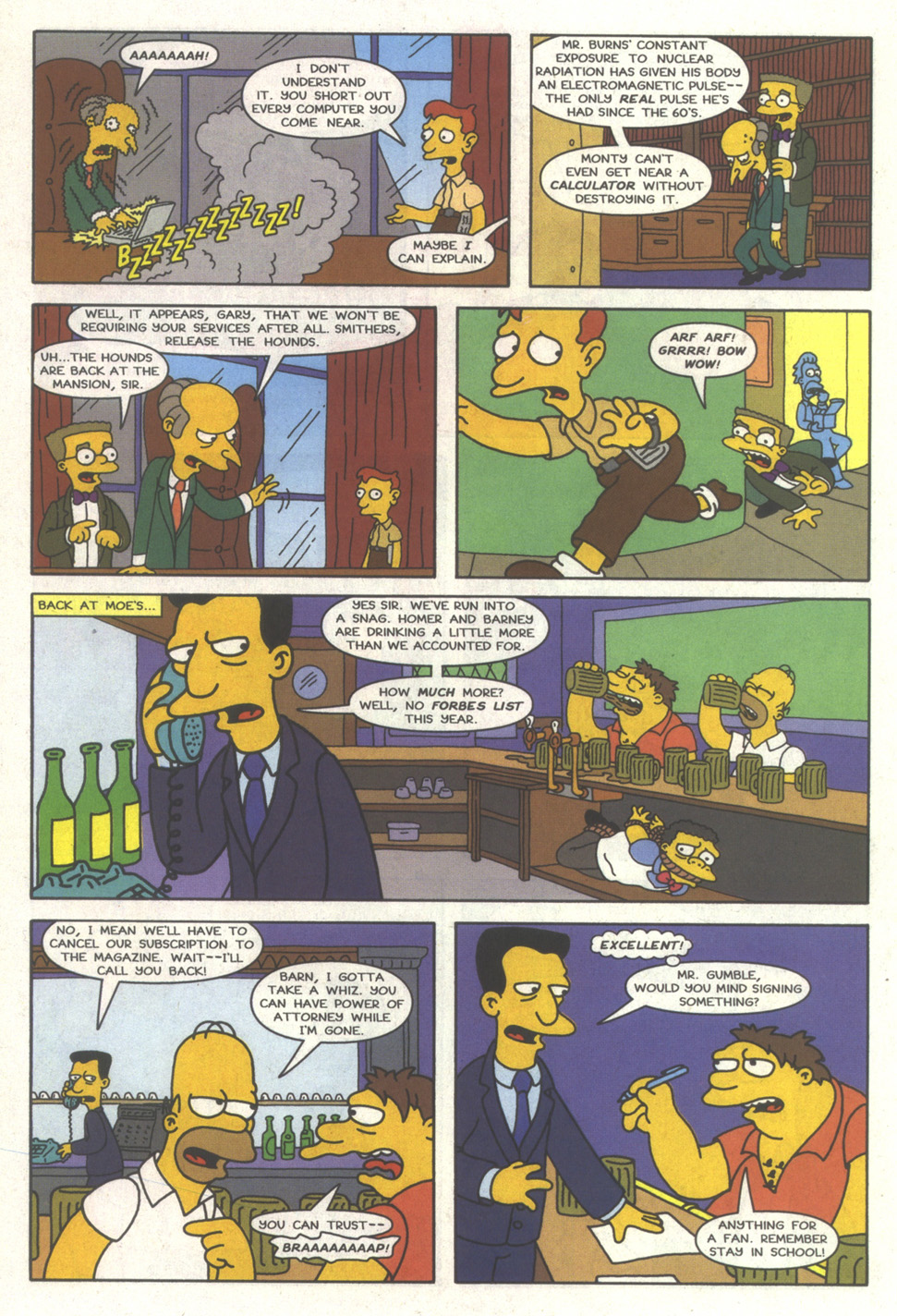 Read online Simpsons Comics comic -  Issue #36 - 21