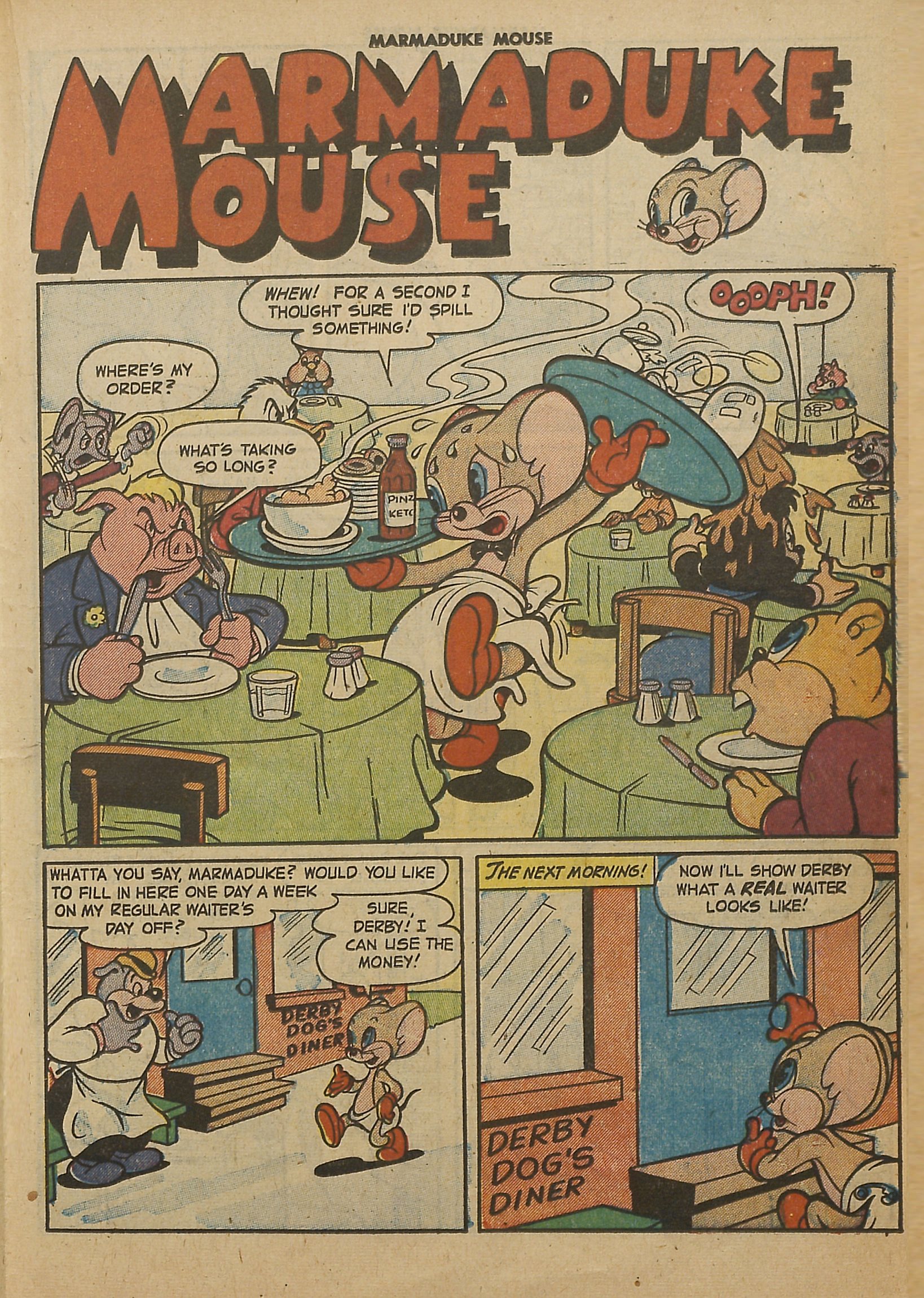 Read online Marmaduke Mouse comic -  Issue #37 - 19
