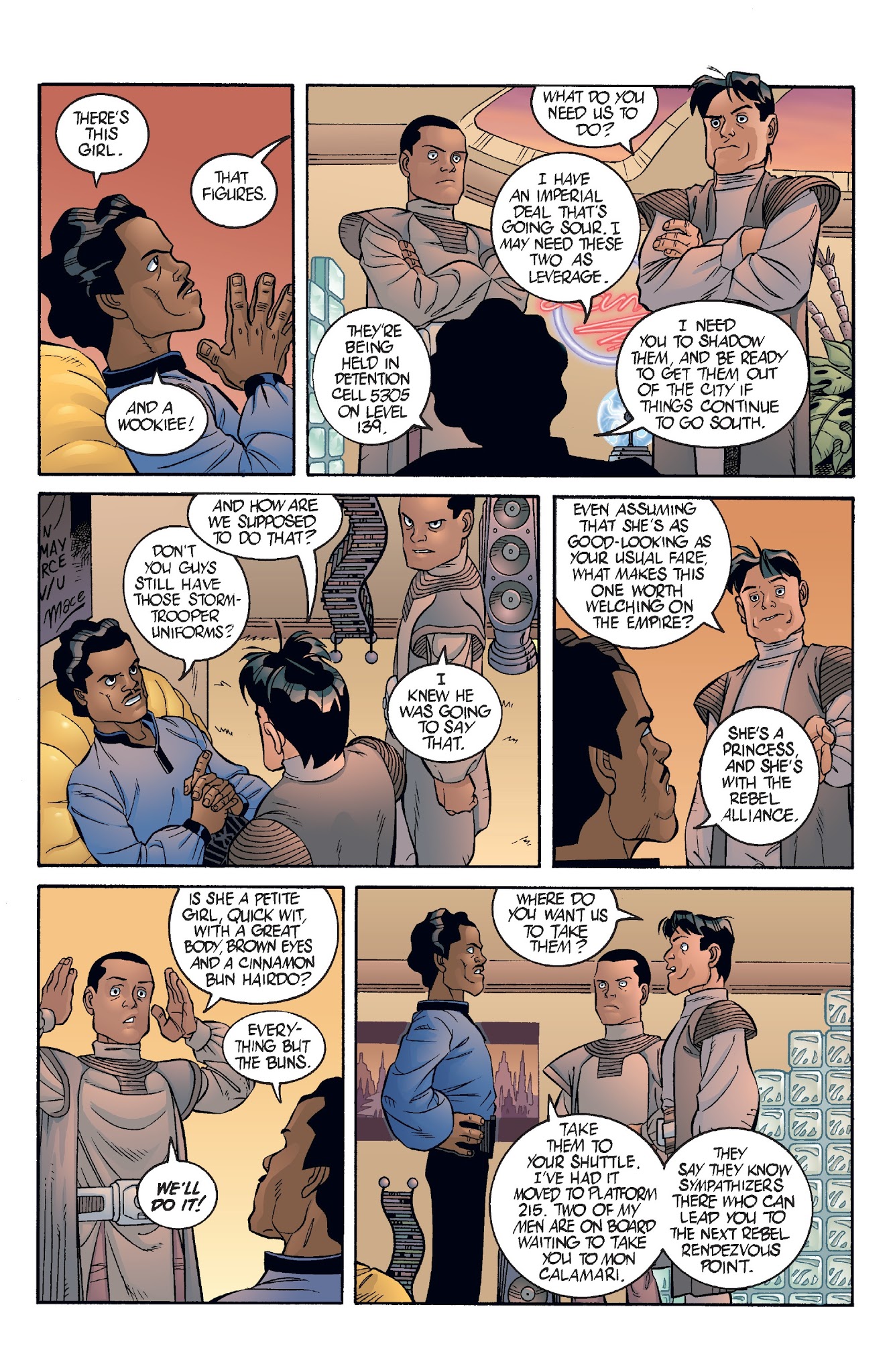 Read online Star Wars: Tag & Bink Were Here (2018) comic -  Issue # TPB - 42