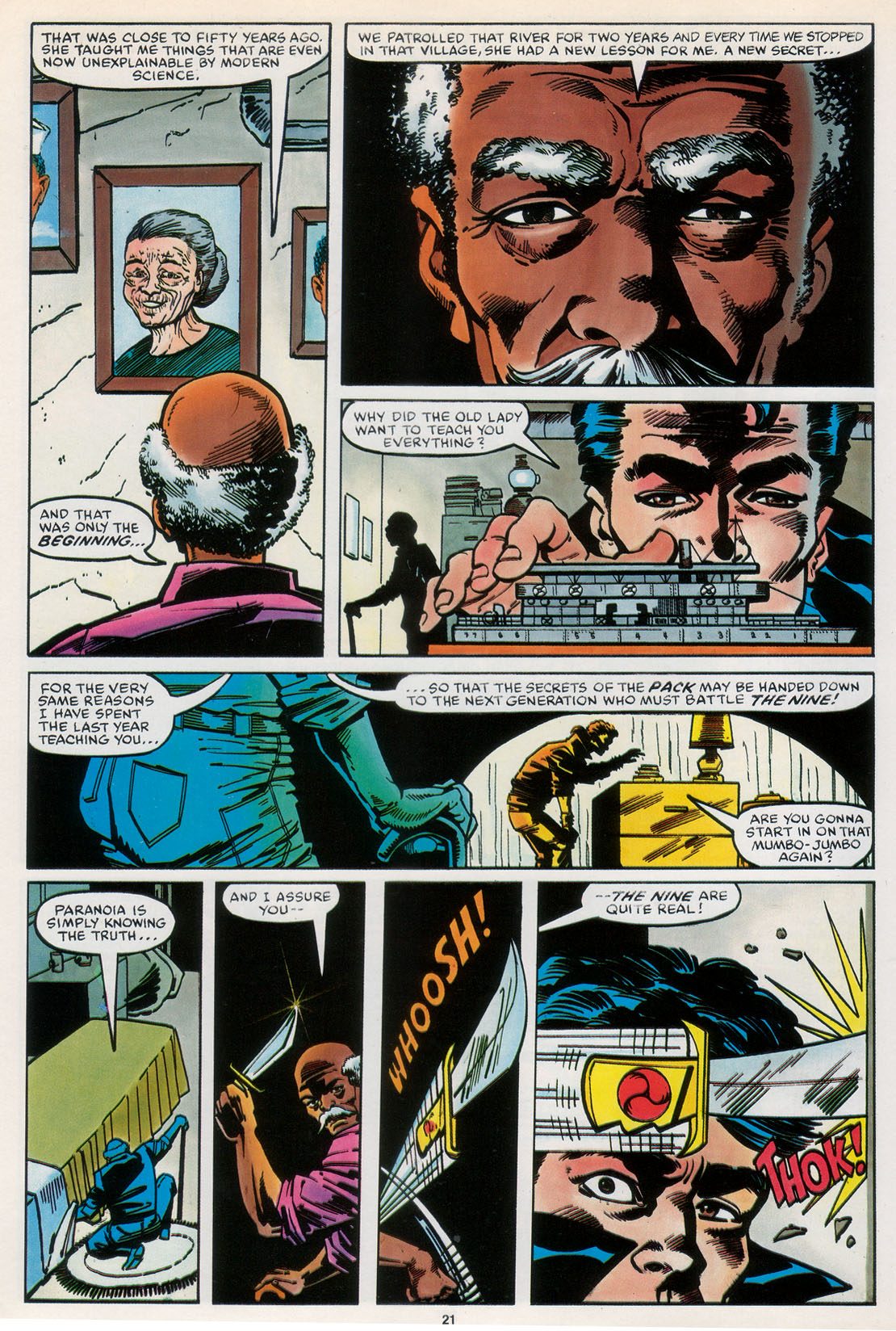 Read online Marvel Graphic Novel comic -  Issue #31 - Wofpack - 26