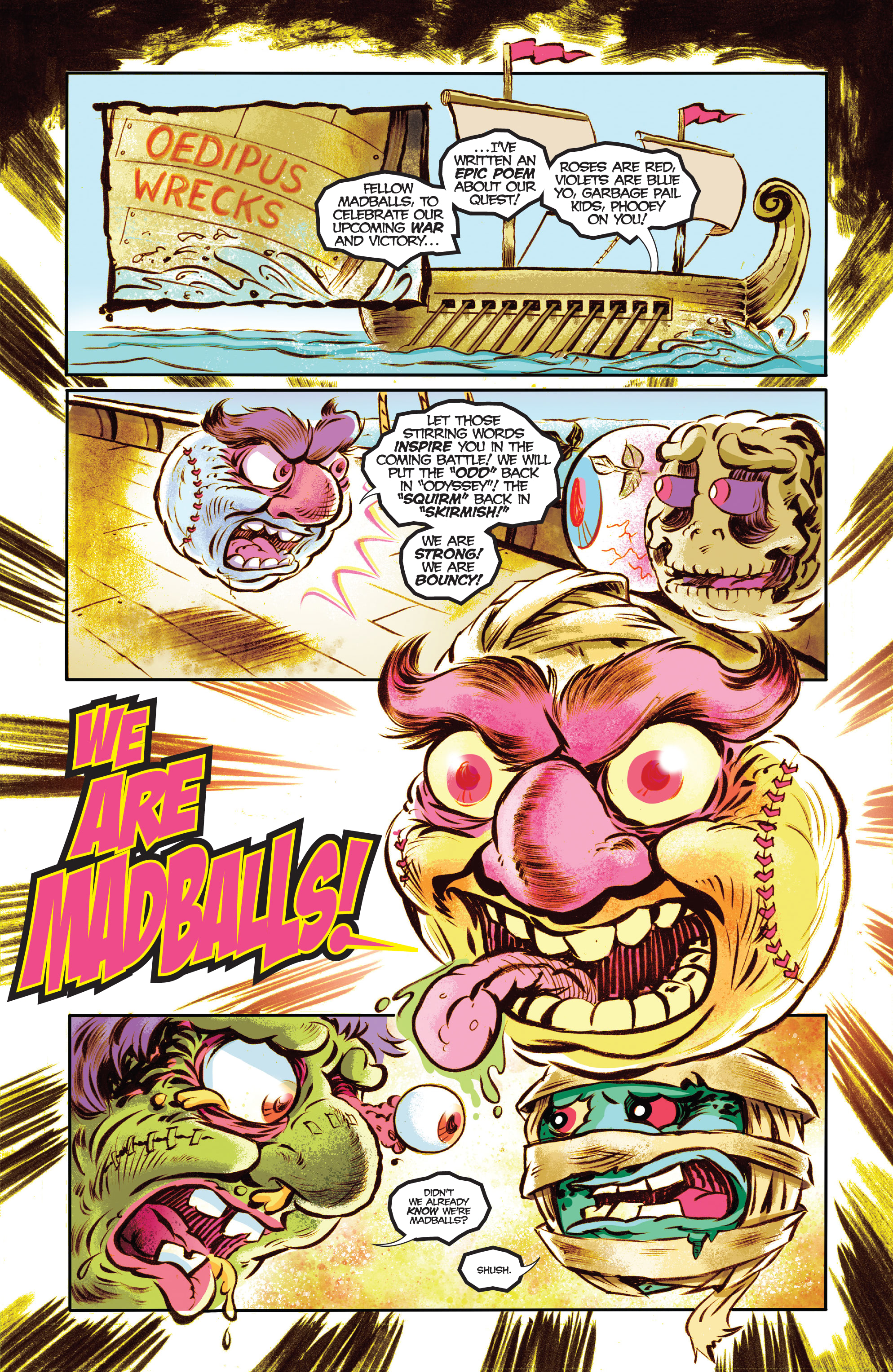 Read online Madballs vs Garbage Pail Kids – Time Again, Slime Again comic -  Issue #1 - 18