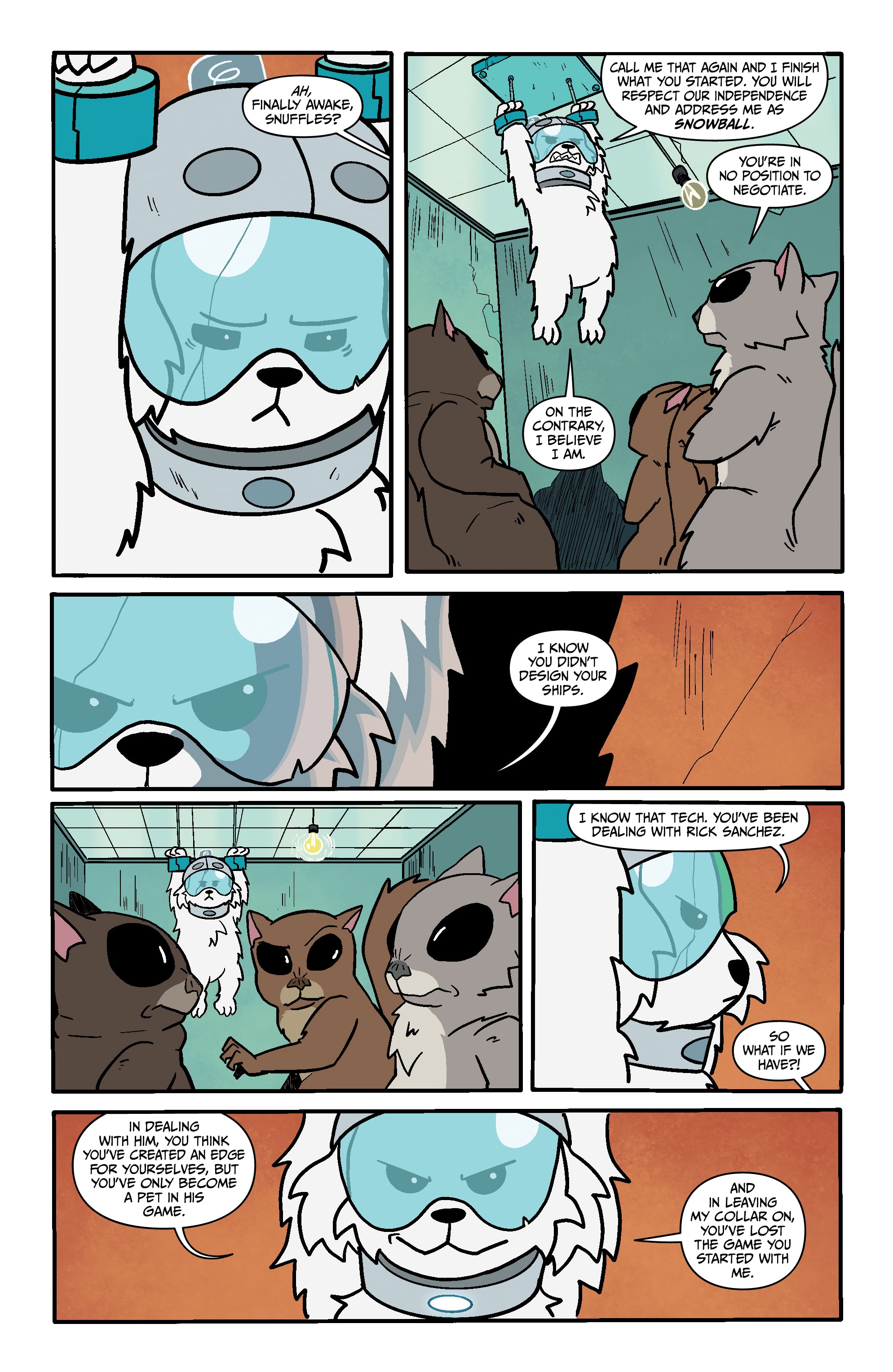 Read online Rick and Morty Presents: Snuffles Goes to War comic -  Issue # Full - 24