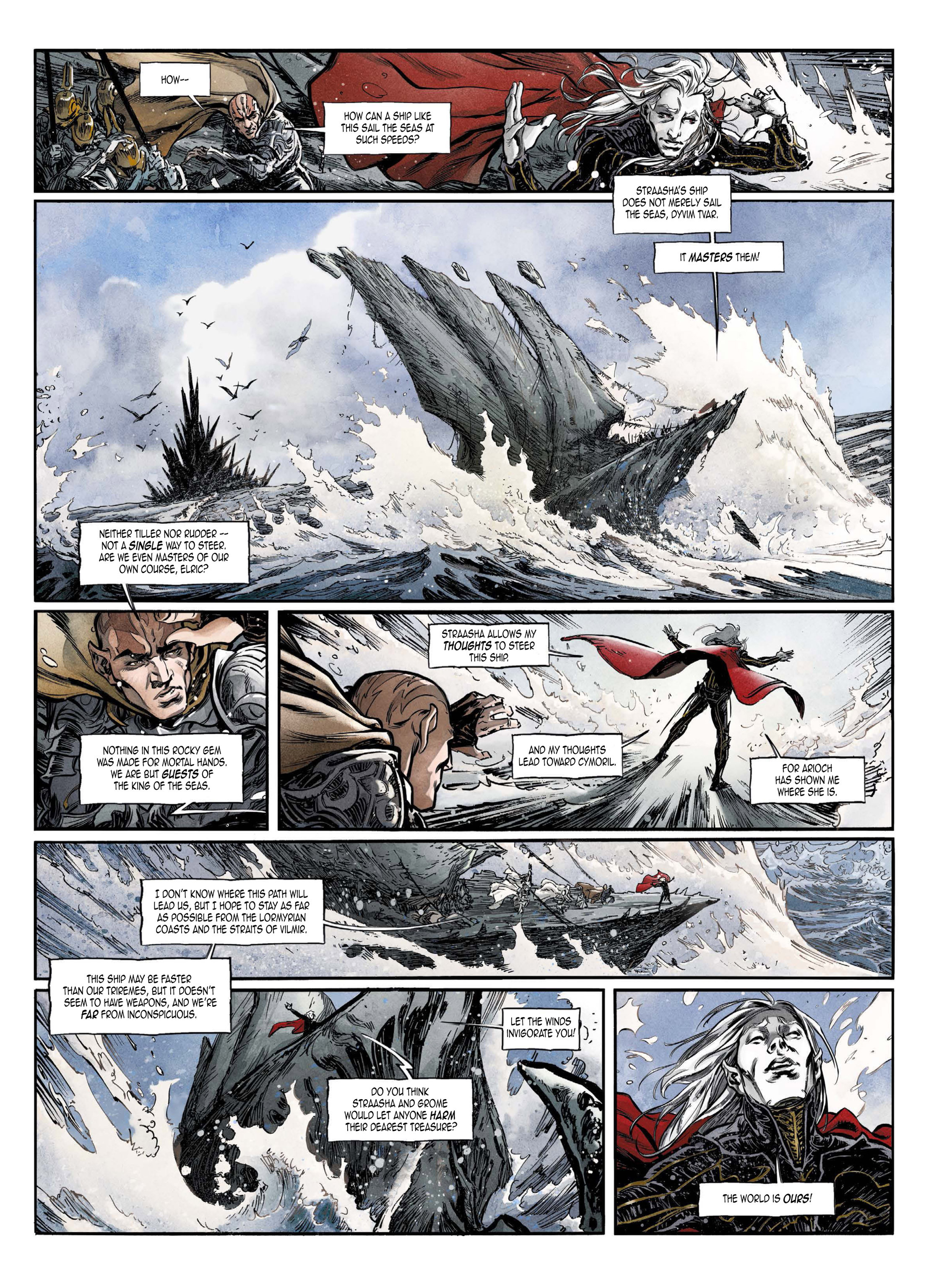 Read online Elric comic -  Issue # TPB 2 - 25