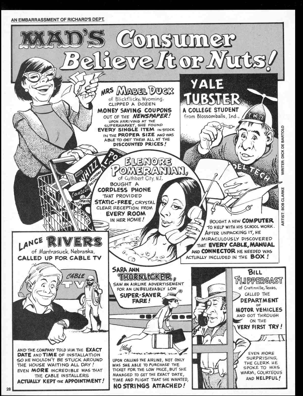 Read online MAD comic -  Issue #313 - 30