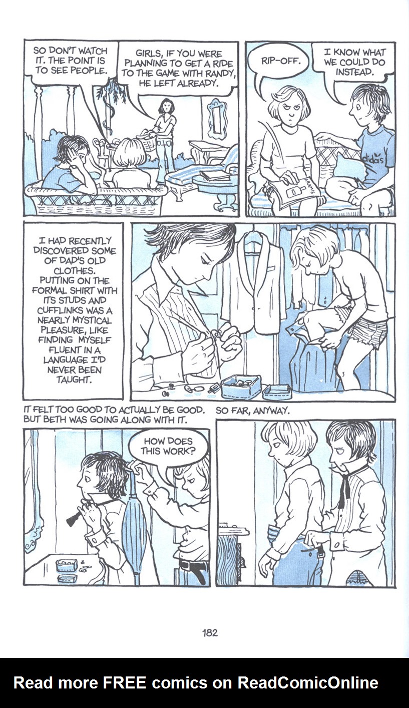 Read online Fun Home: A Family Tragicomic comic -  Issue # TPB - 188