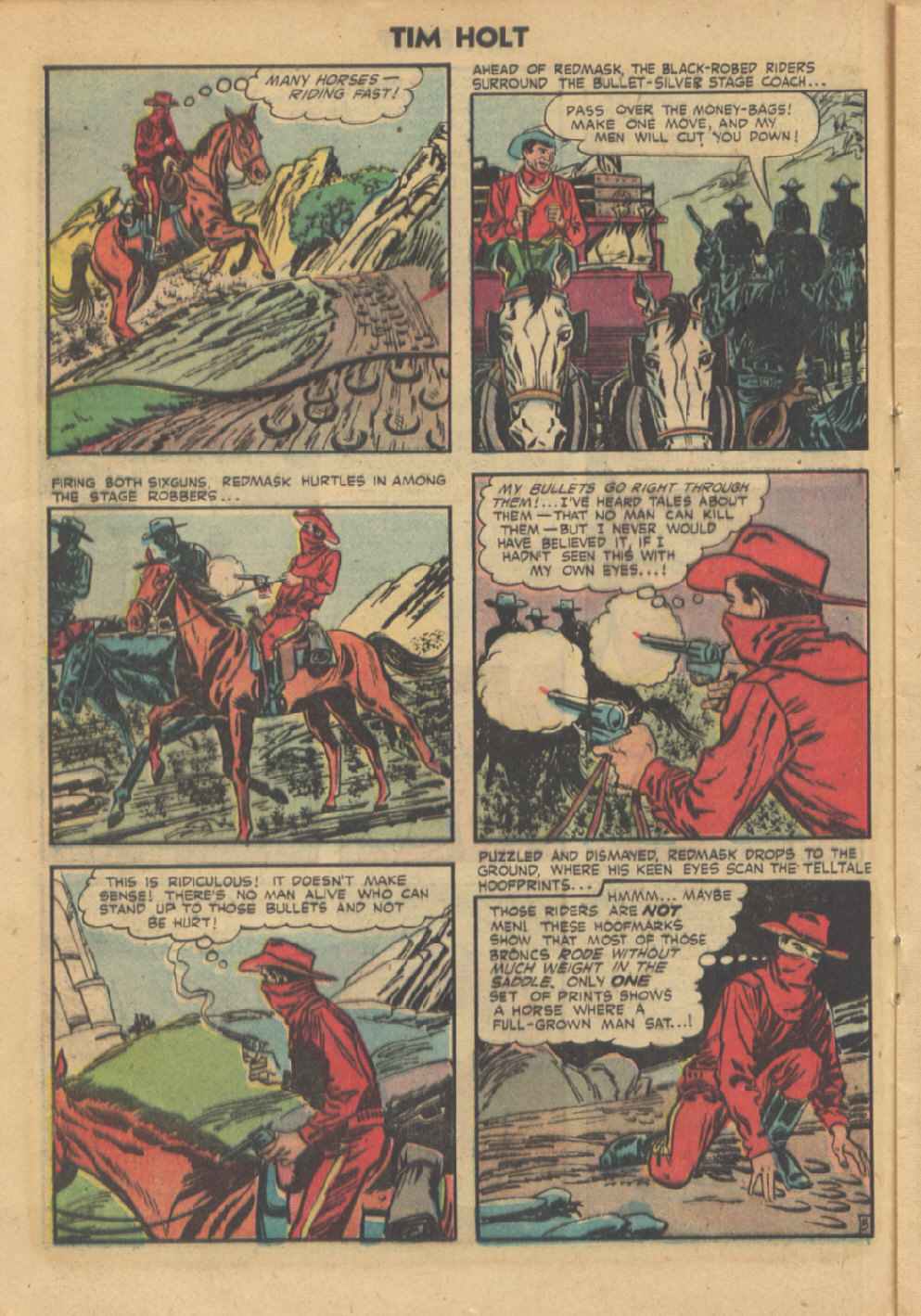 Read online Tim Holt comic -  Issue #31 - 16