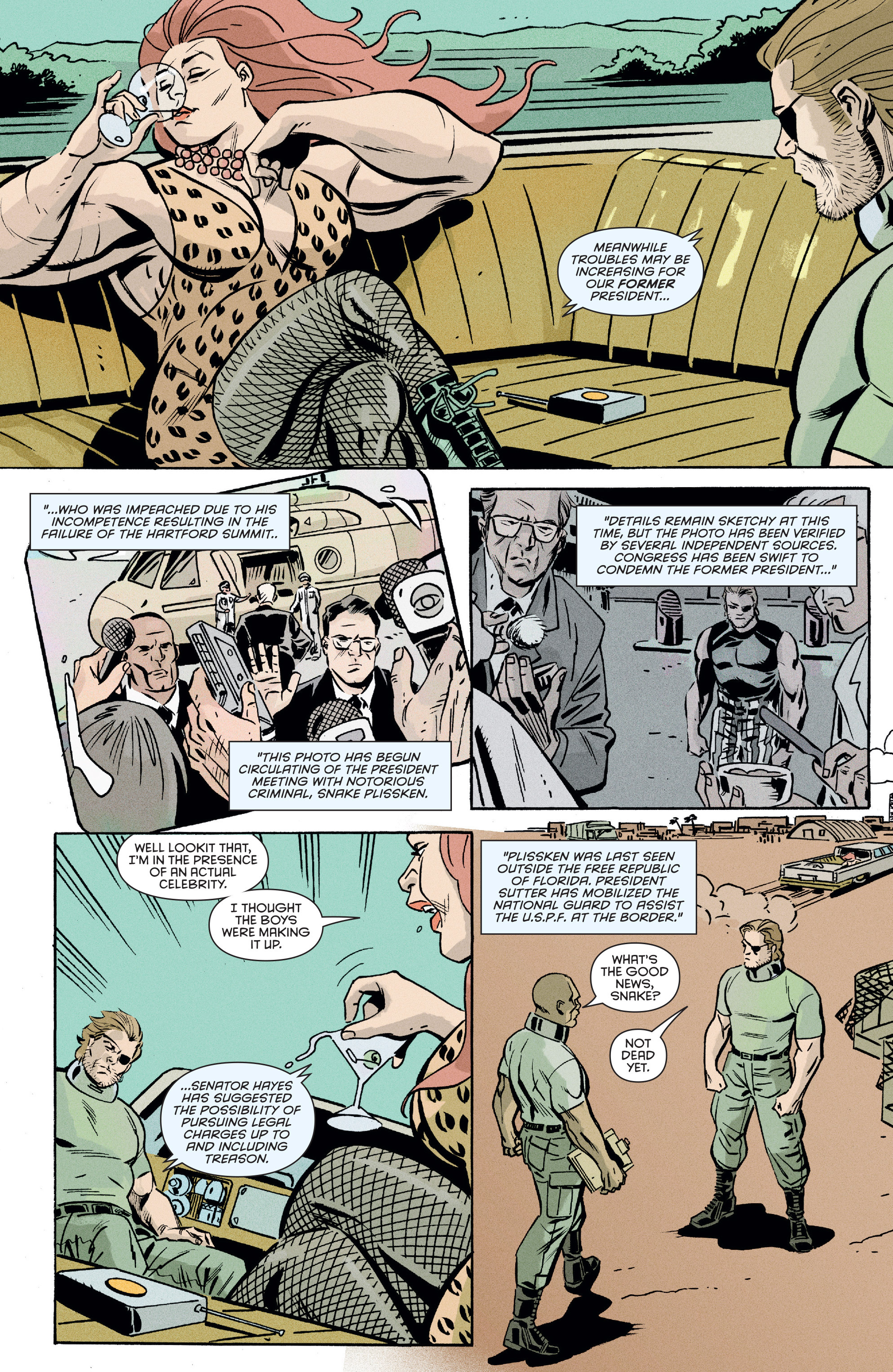 Read online Escape from New York comic -  Issue #3 - 13