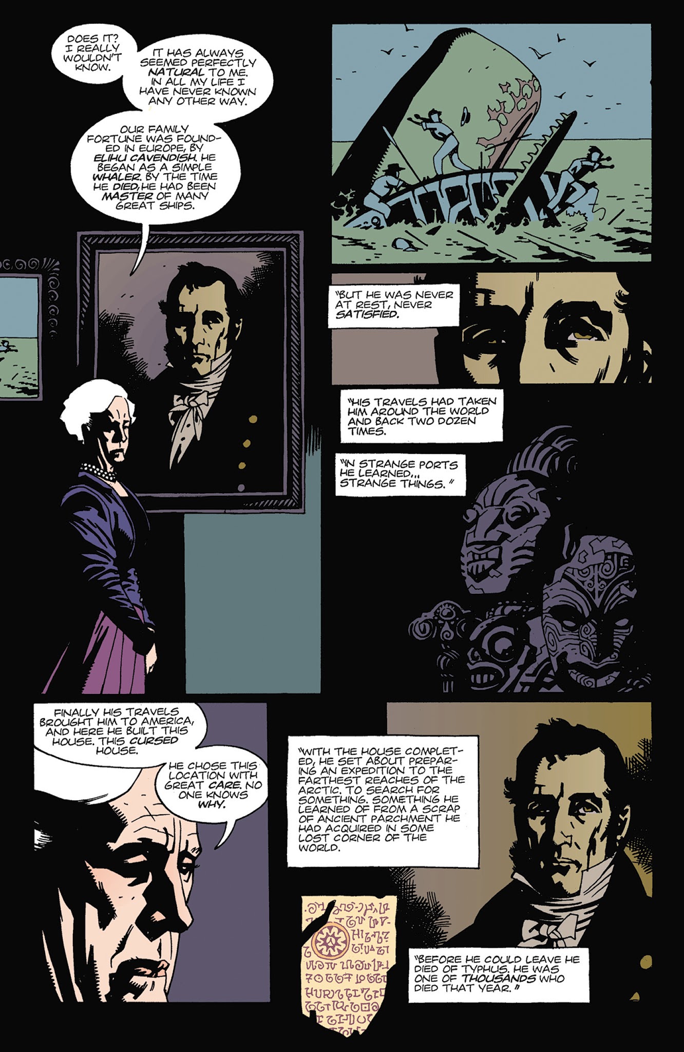 Read online Hellboy: Seed of Destruction comic -  Issue # _TPB - 39