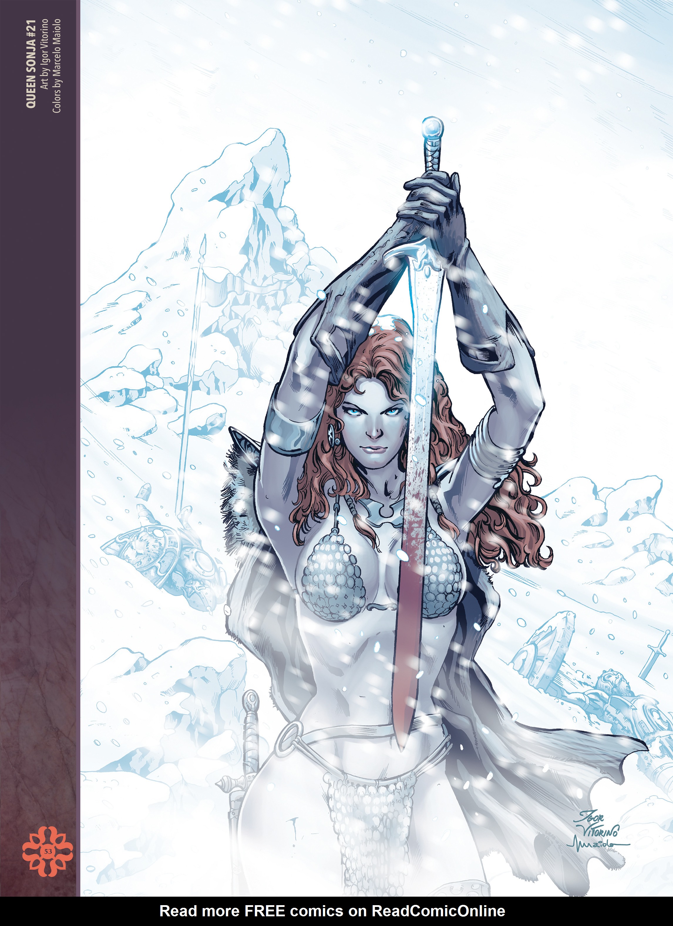Read online The Art of Red Sonja comic -  Issue # TPB 2 (Part 1) - 53