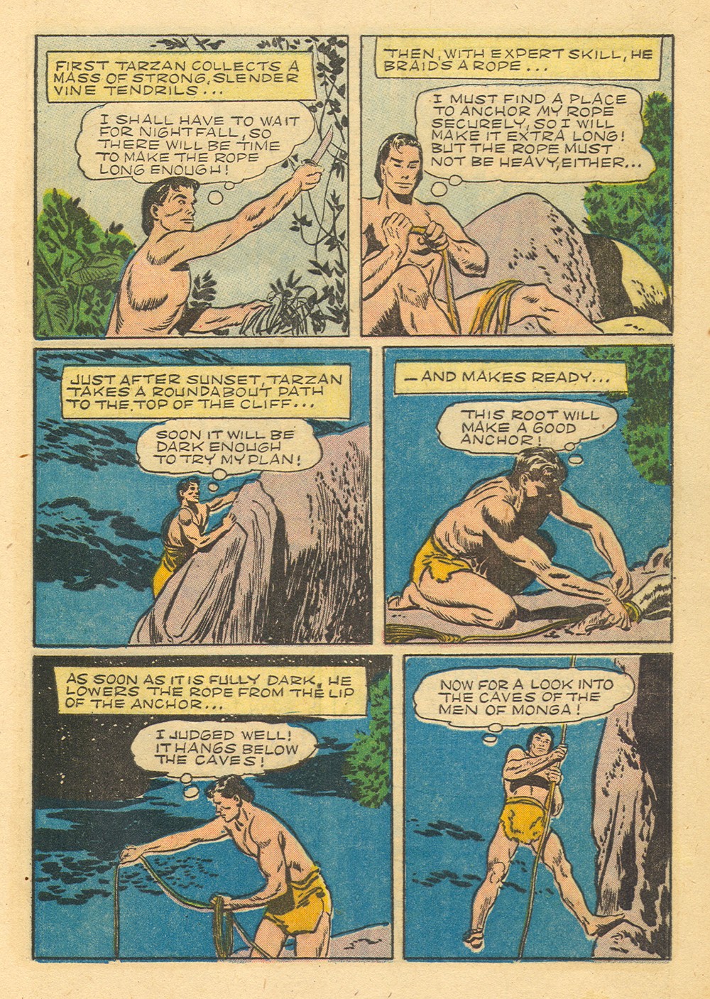 Read online Tarzan (1948) comic -  Issue #39 - 17
