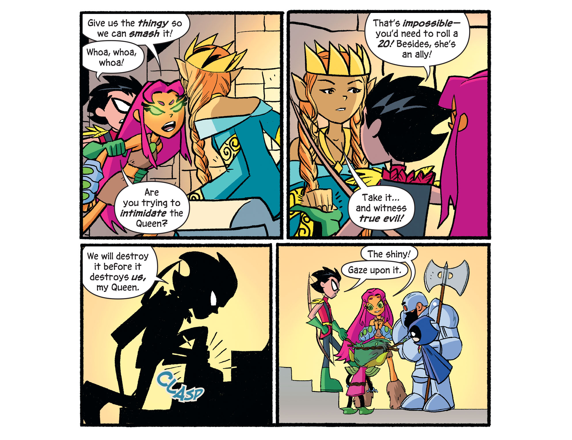 Read online Teen Titans Go! Roll With It! comic -  Issue #3 - 21