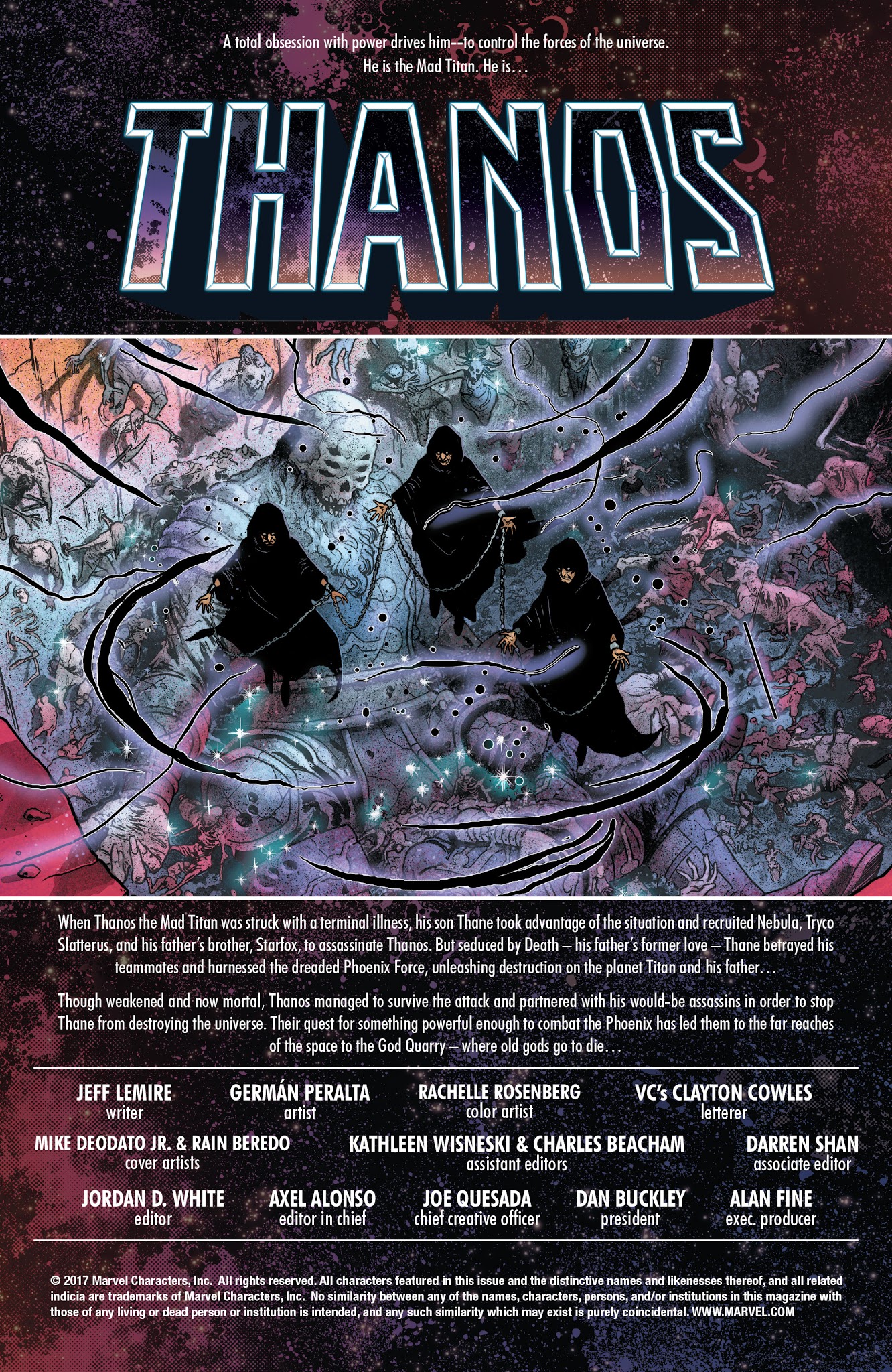 Read online Thanos (2016) comic -  Issue #9 - 2