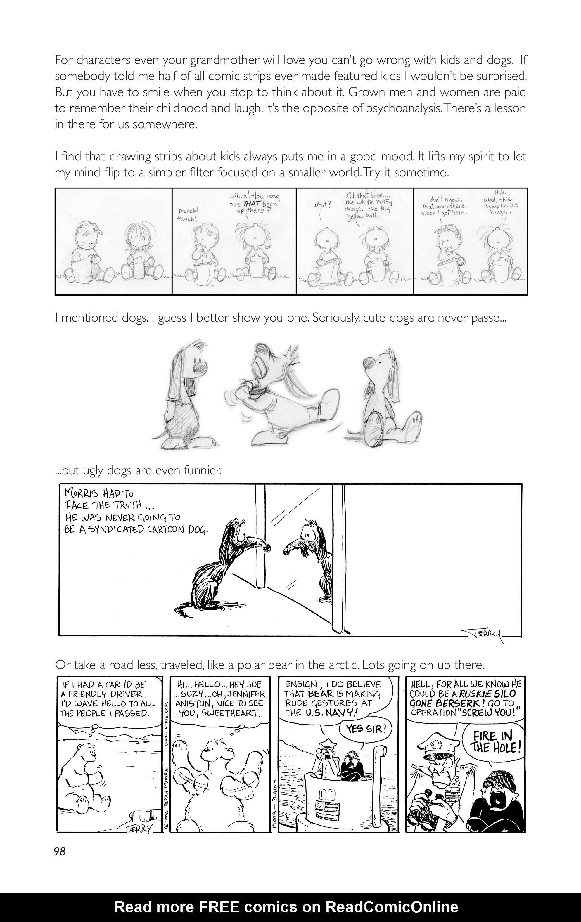 Read online Terry Moore's How to Draw... comic -  Issue # _Expanded Edition (Part 2) - 1