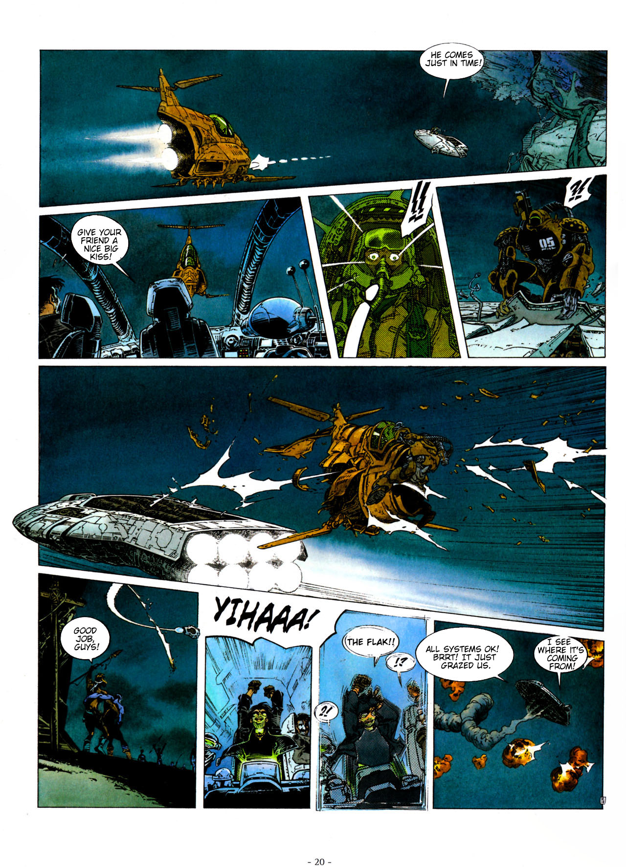 Read online Aquablue comic -  Issue #4 - 21