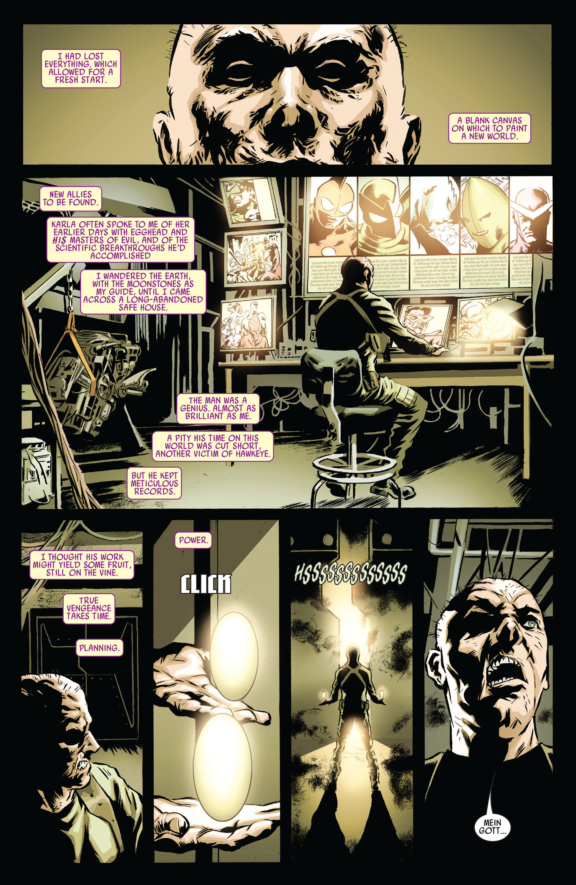 Read online Hawkeye: Blindspot comic -  Issue #3 - 4