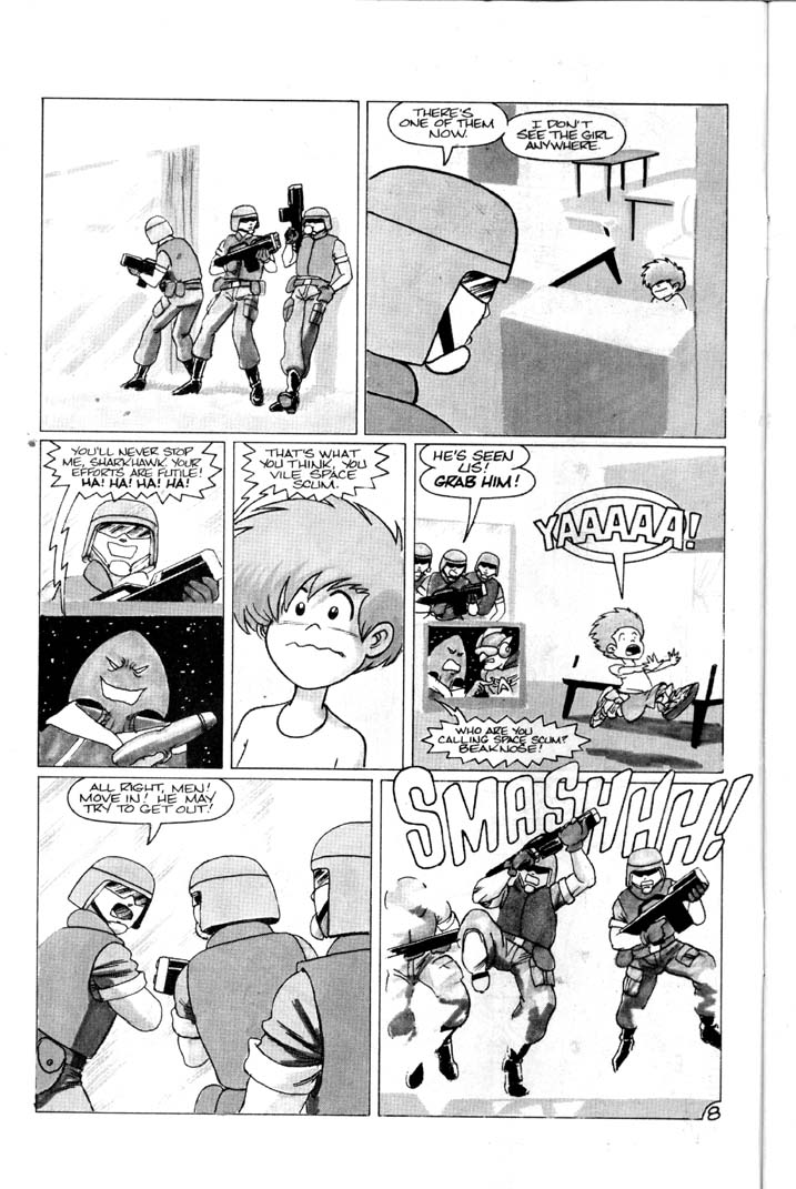 Read online Metal Bikini (1990) comic -  Issue #5 - 9