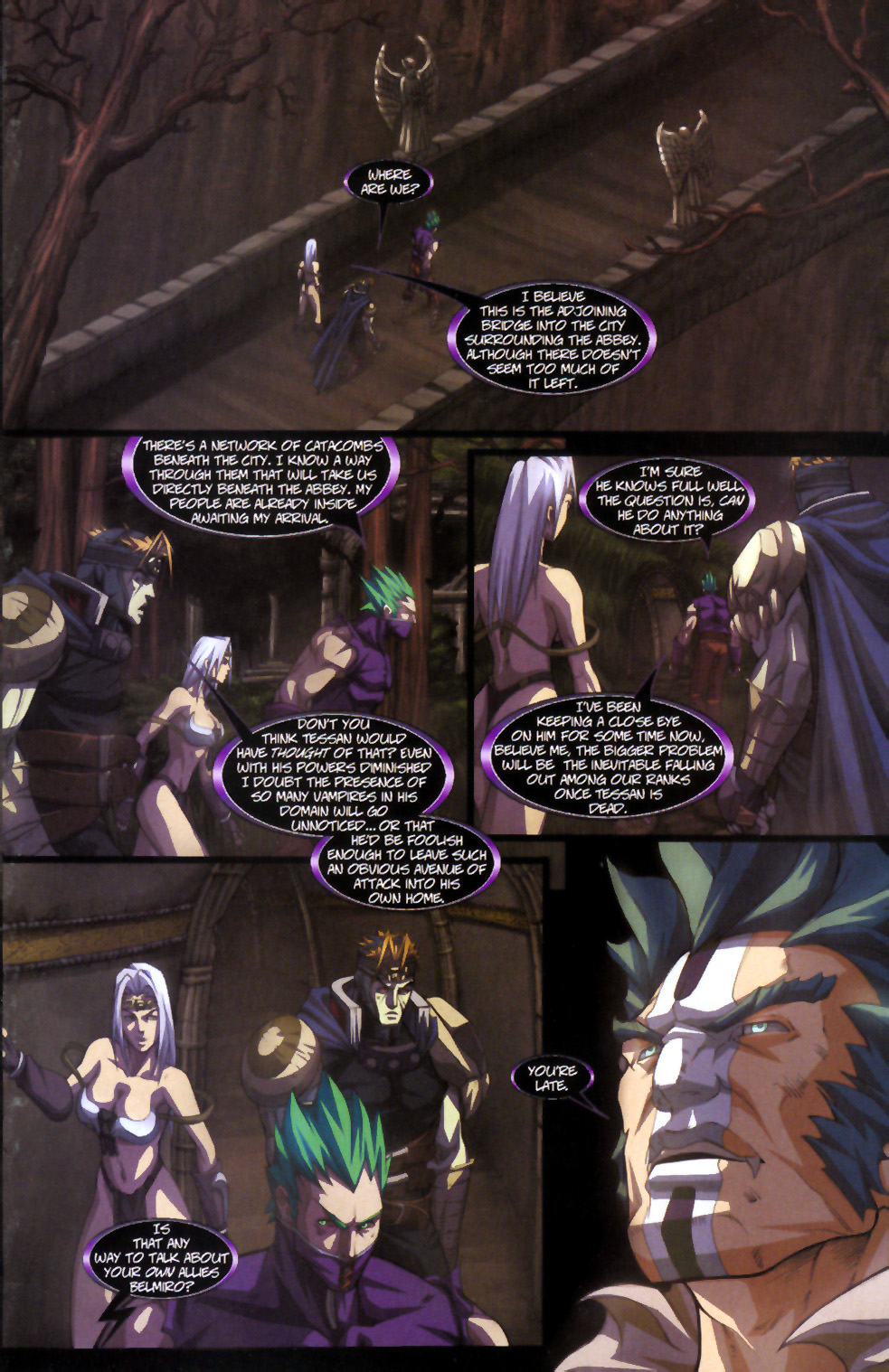 Read online Banished Knights comic -  Issue #2 - 21