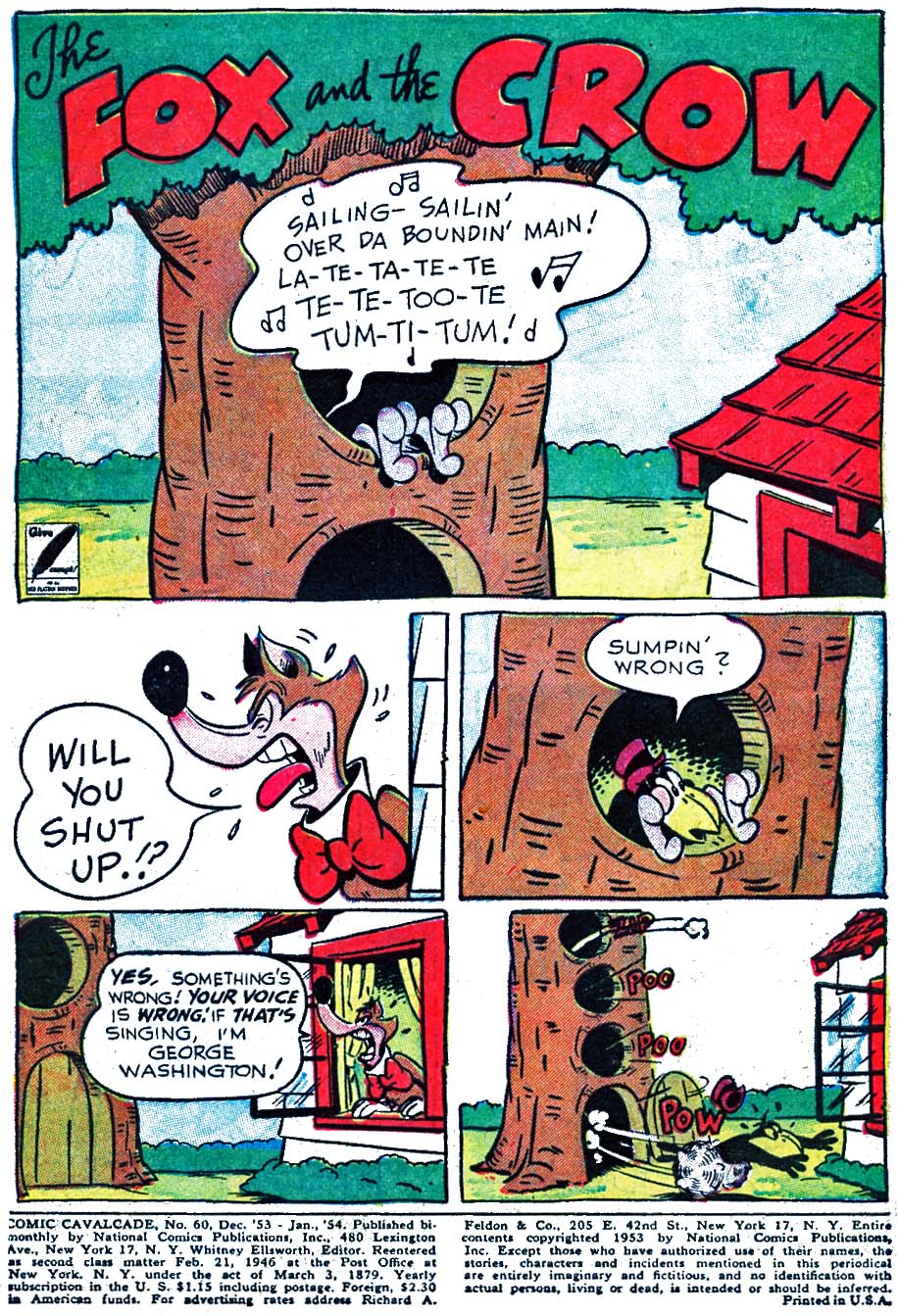 Read online Comic Cavalcade comic -  Issue #60 - 3