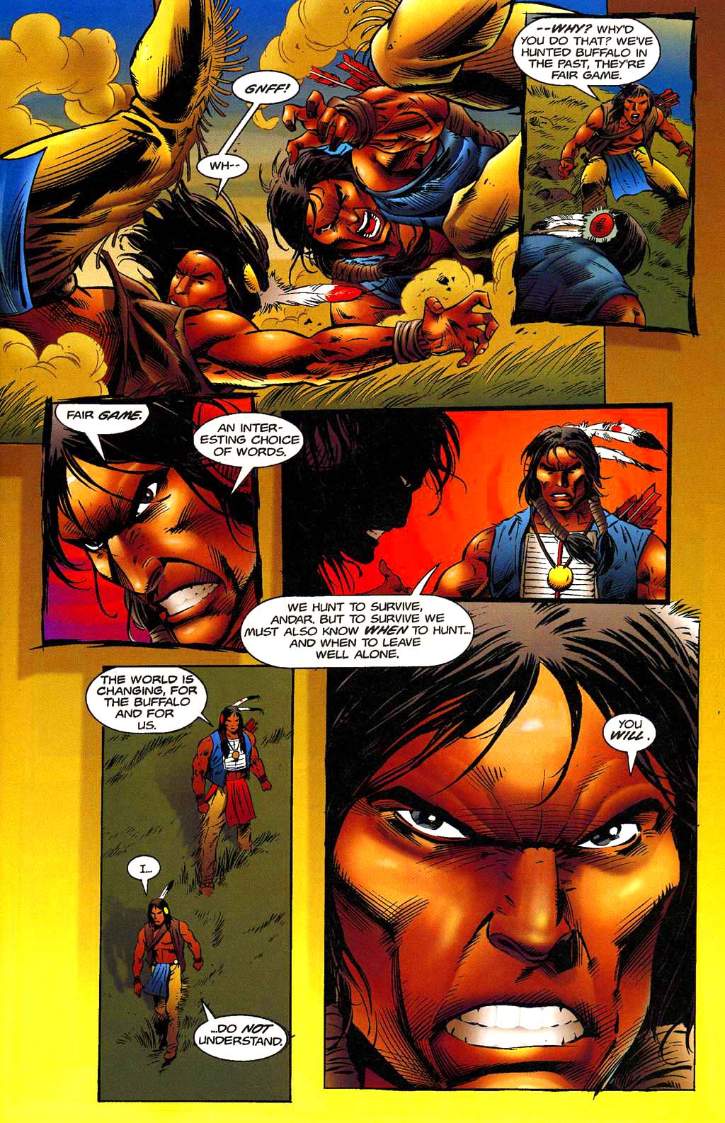 Read online Turok the Hunted comic -  Issue #1 - 4