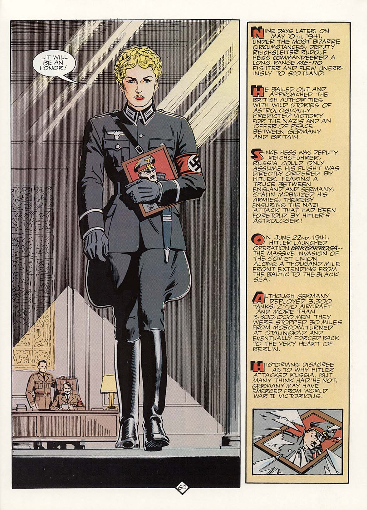 Read online Marvel Graphic Novel comic -  Issue #34 - The Shadow - Hitler's Astrologer - 65