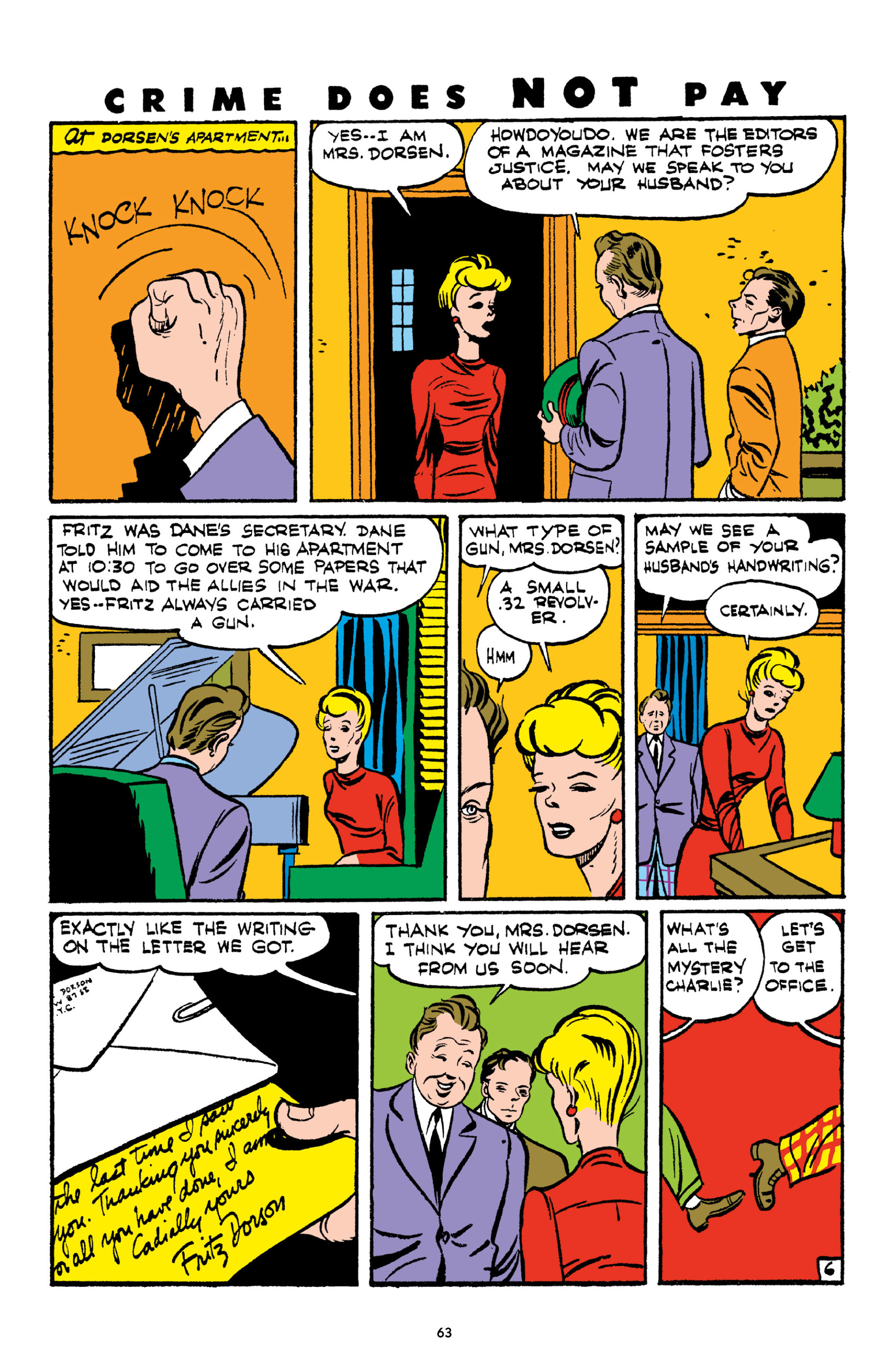 Read online Crime Does Not Pay Archives comic -  Issue # TPB 3 (Part 1) - 63