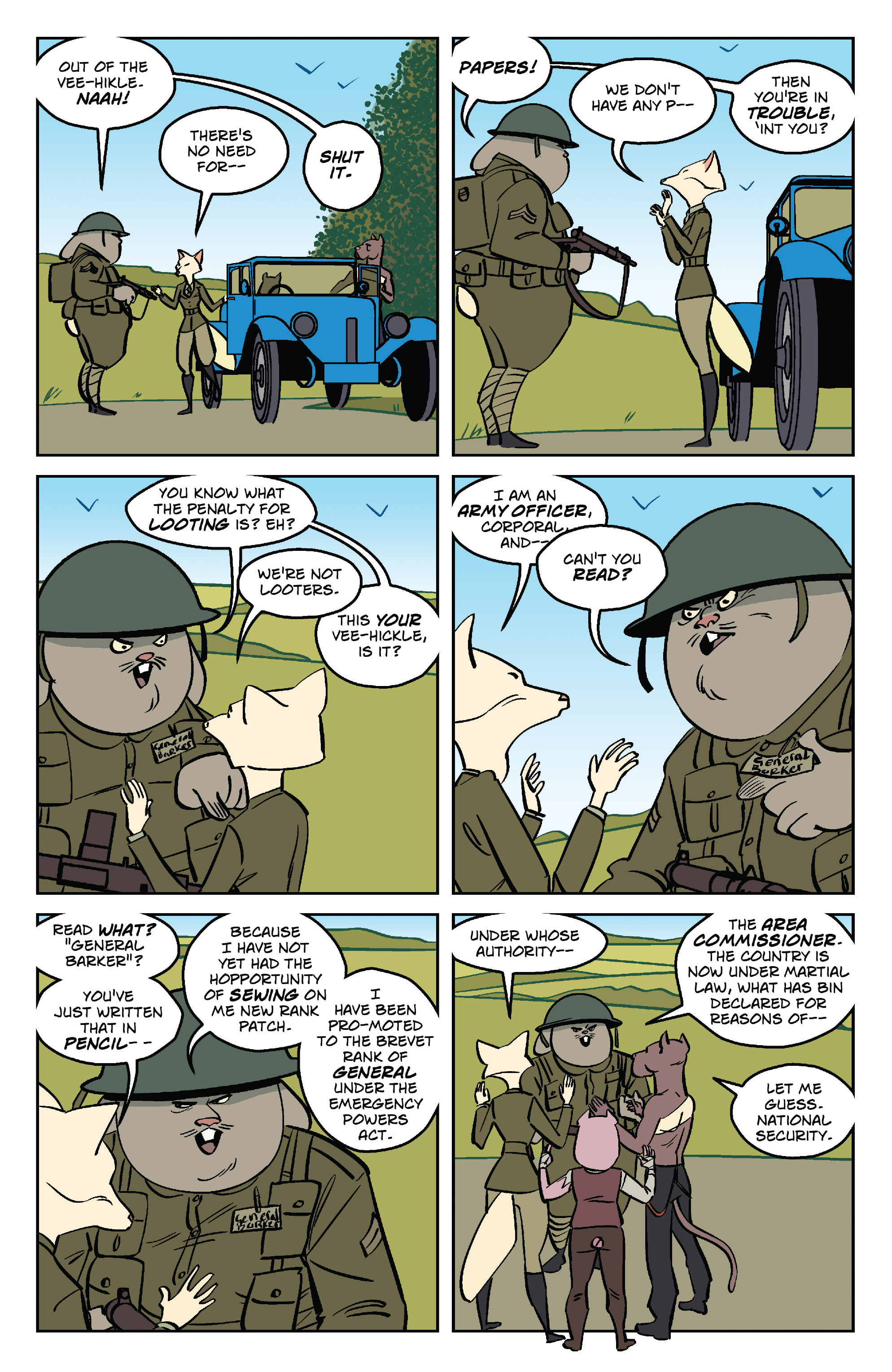 Read online Wild's End: Journey's End comic -  Issue # TPB (Part 1) - 56