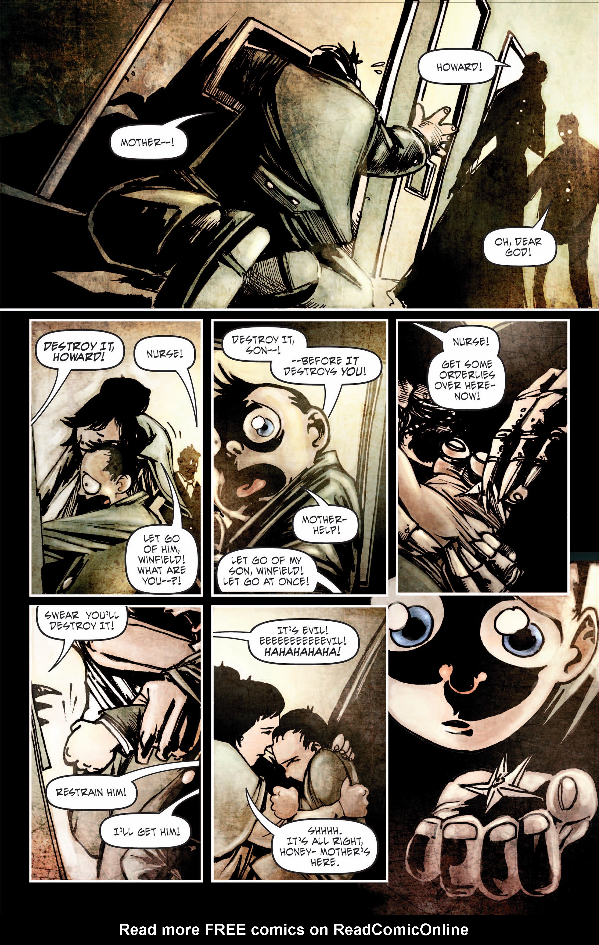 Read online Arcana Studio Presents Howard Lovecraft & the Frozen Kingdom comic -  Issue #1 - 6