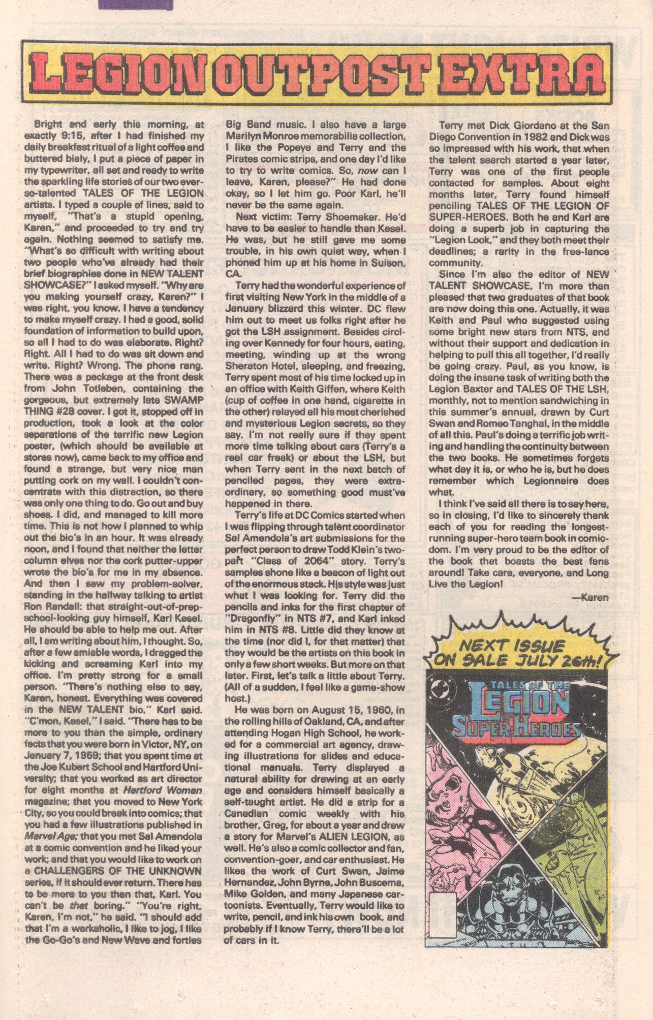 Read online Tales of the Legion comic -  Issue #315 - 18