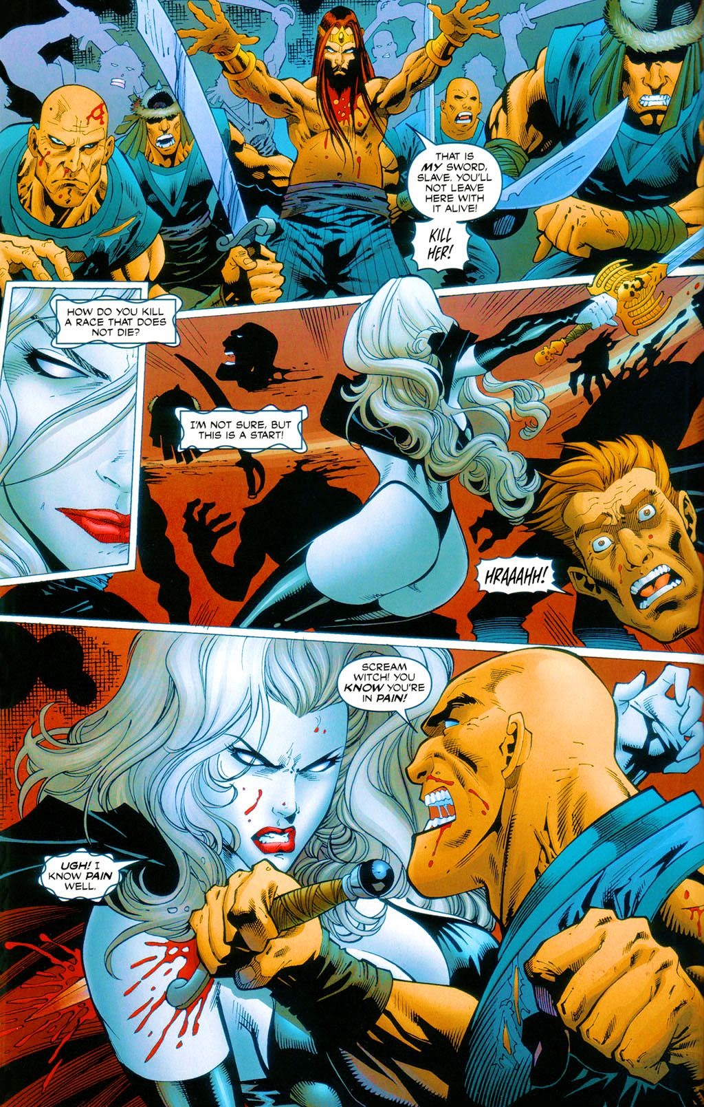 Read online Brian Pulido's Lady Death: Abandon All Hope comic -  Issue #3 - 7