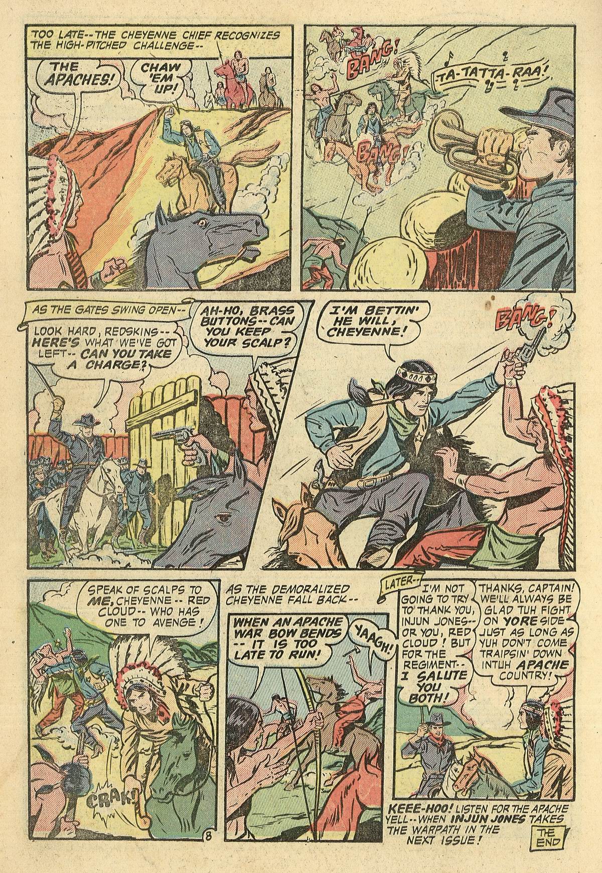 Read online Hooded Horseman comic -  Issue #27 - 34