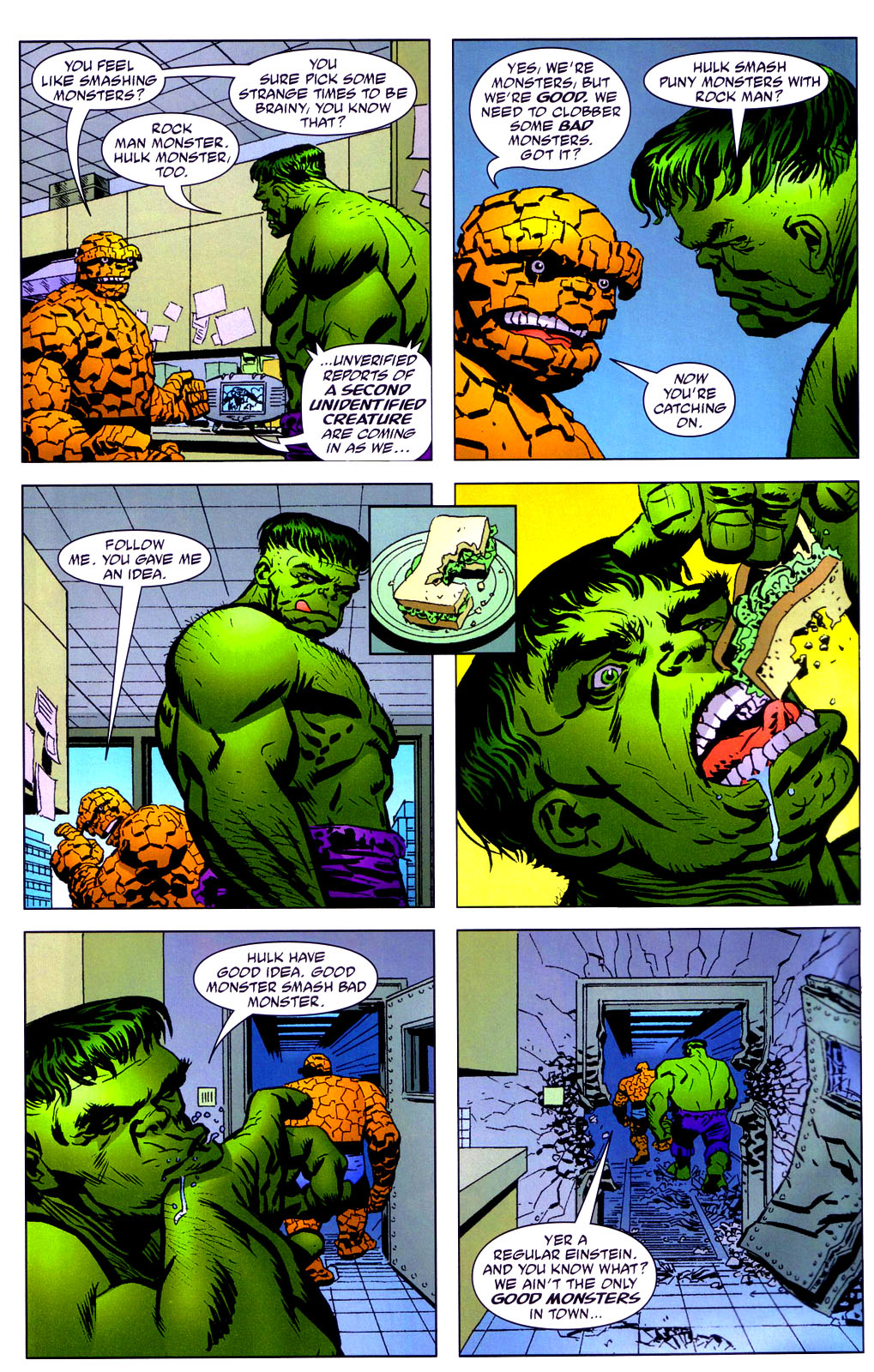 Read online Marvel Monsters: Monsters on the Prowl comic -  Issue # Full - 9