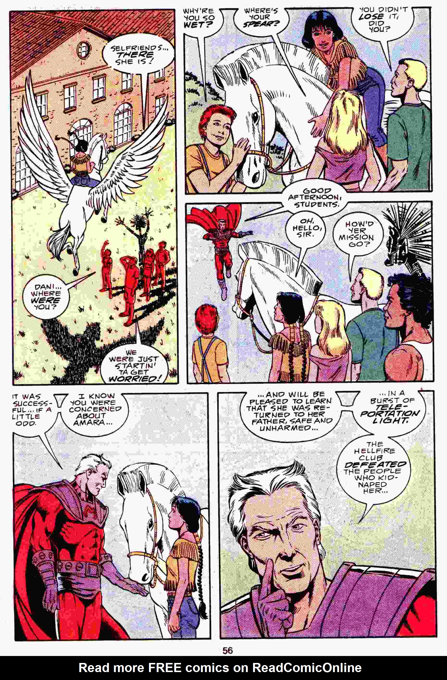 Read online The New Mutants comic -  Issue # _Annual 4 - 50