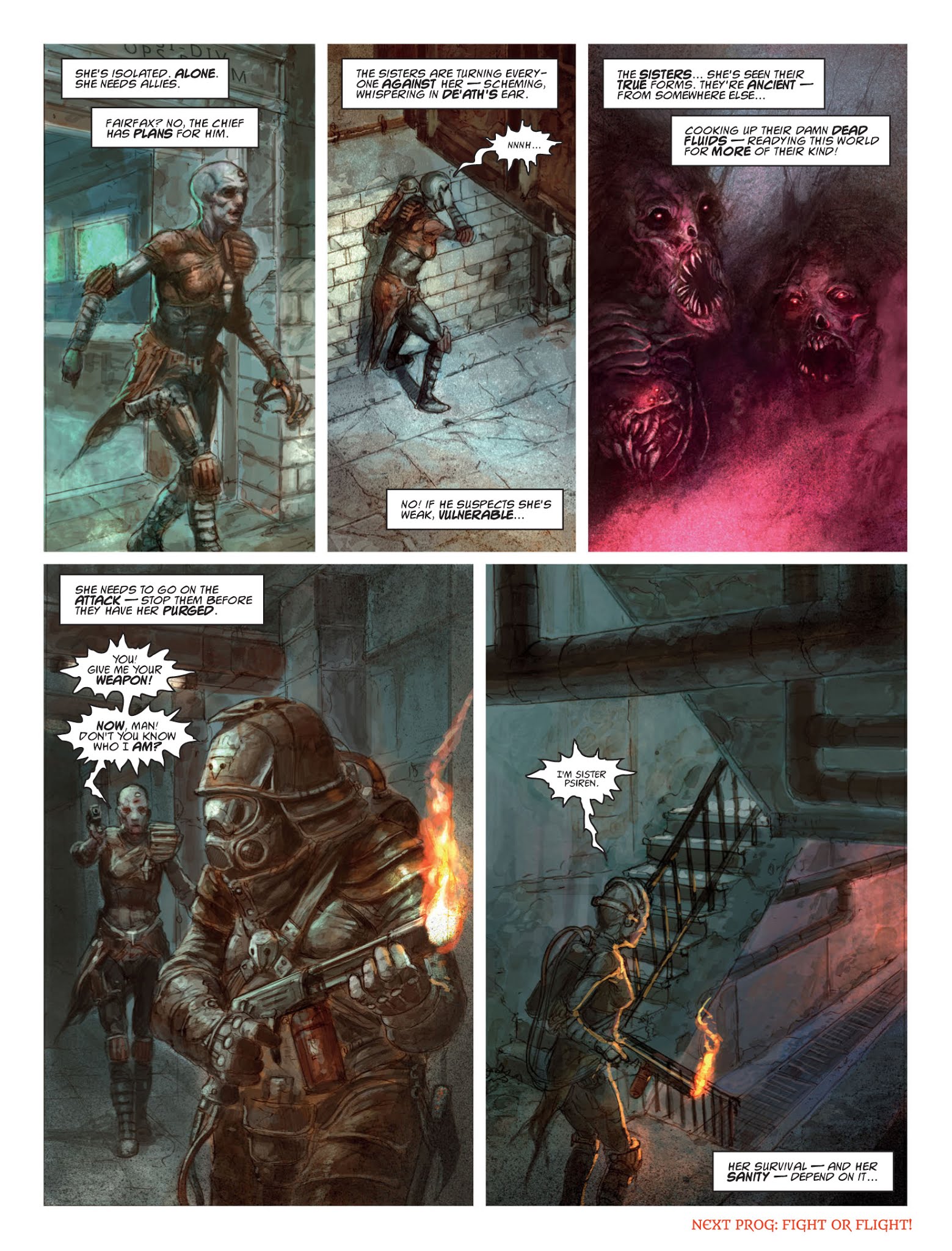 Read online 2000 AD comic -  Issue #2085 - 24
