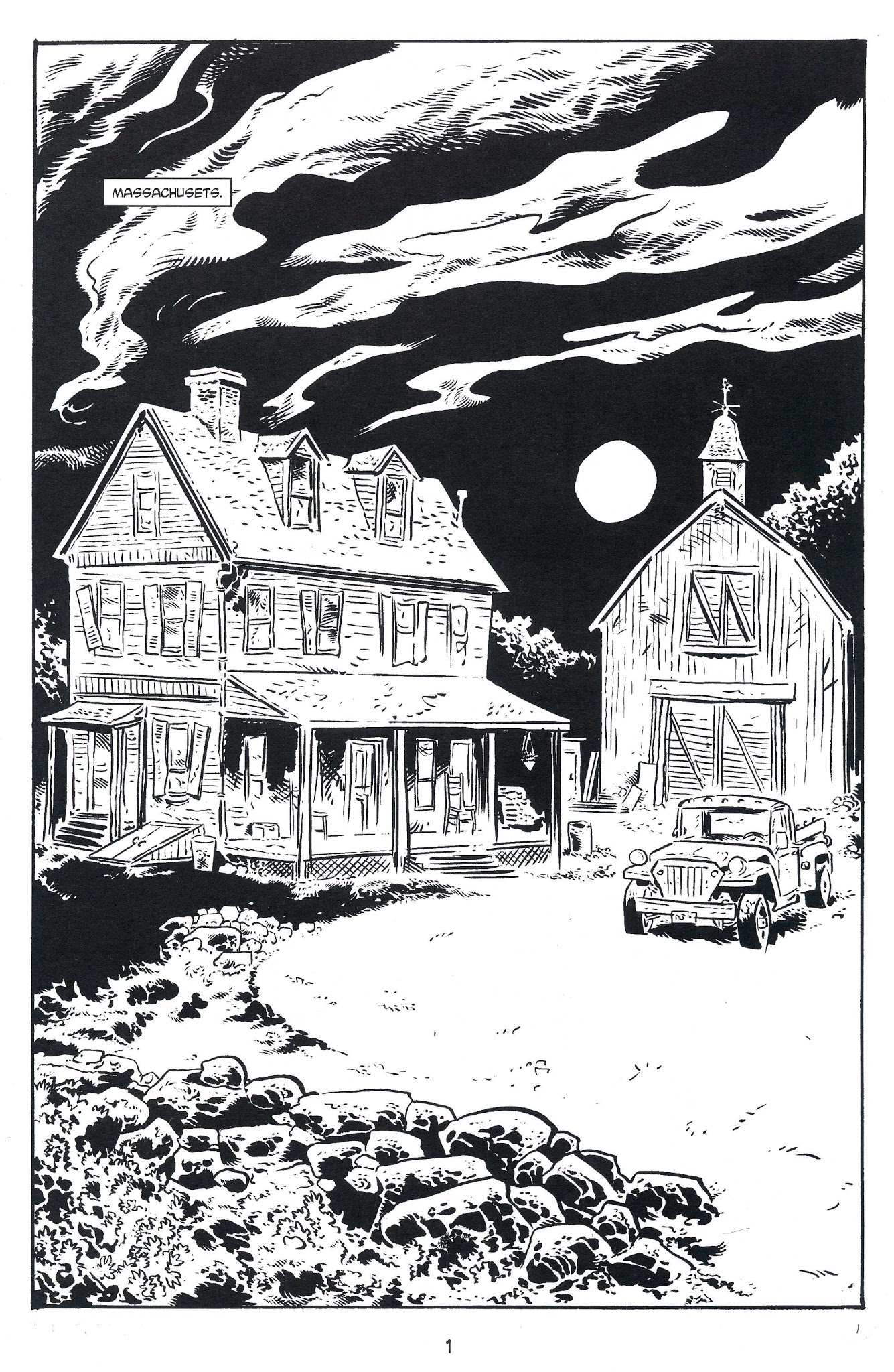 Read online Raphael Bad Moon Rising comic -  Issue #1 - 3