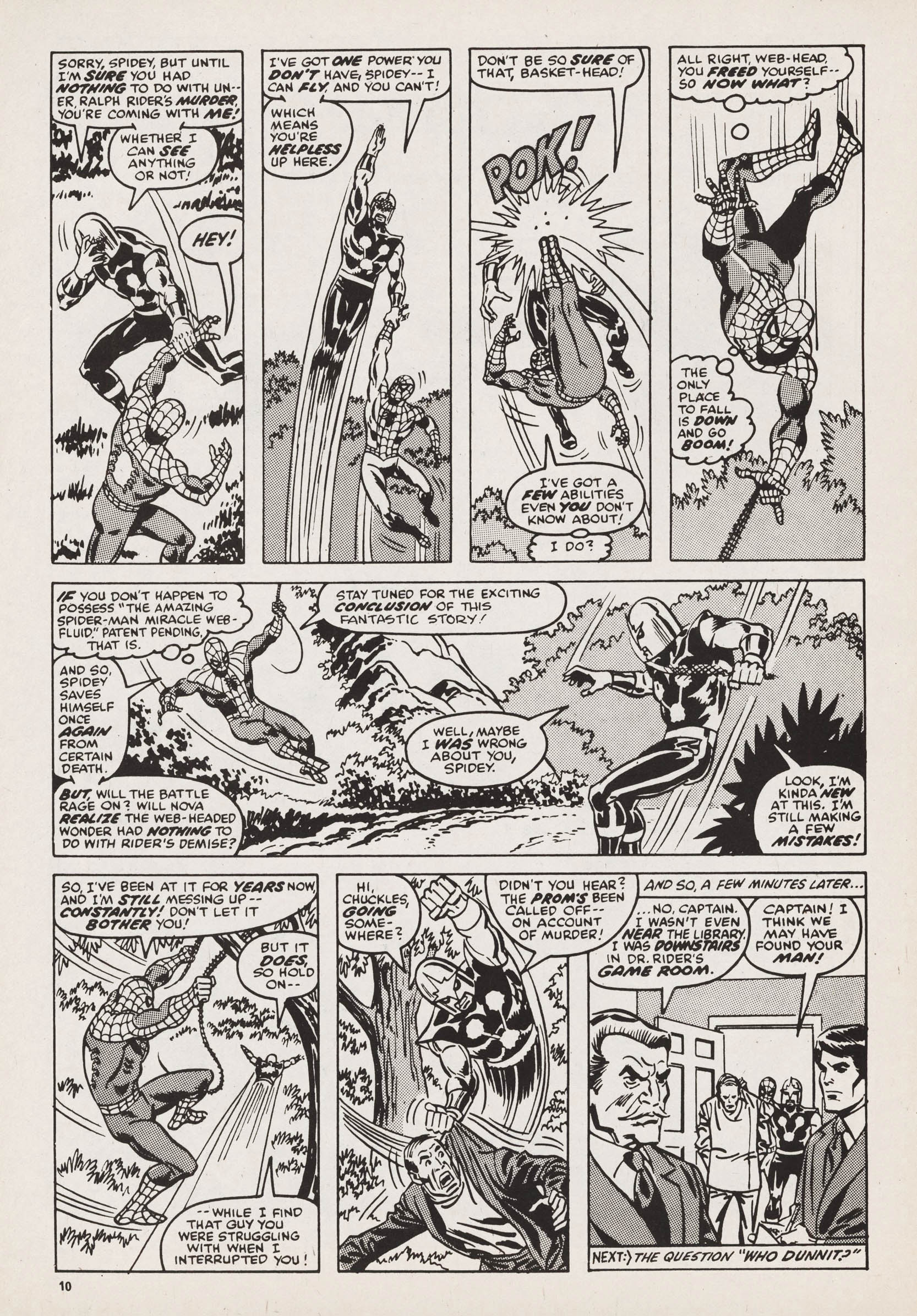 Read online Super Spider-Man and Captain Britain comic -  Issue #251 - 10