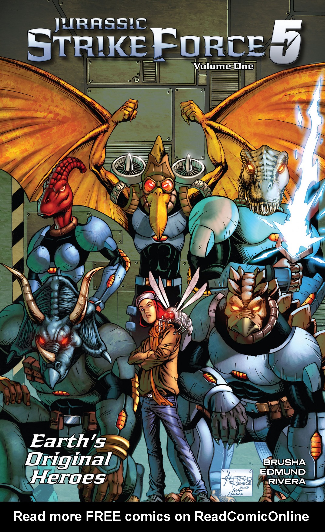 Read online Jurassic StrikeForce 5 comic -  Issue # _TPB - 1