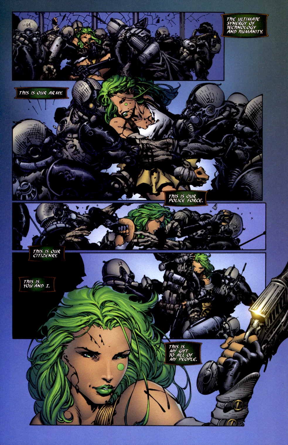 Read online Aphrodite IX (2000) comic -  Issue #2 - 20