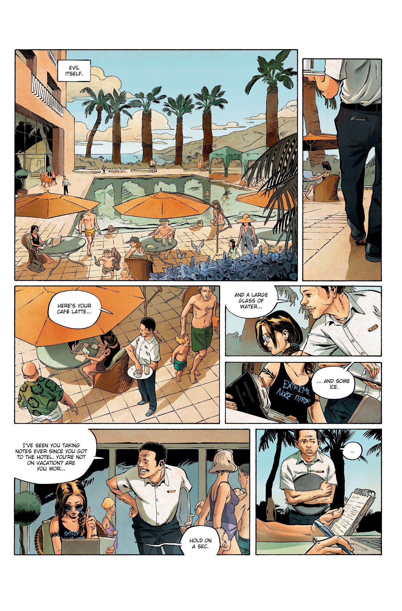 Read online Millennium: The Girl Who Played With Fire comic -  Issue #1 - 6