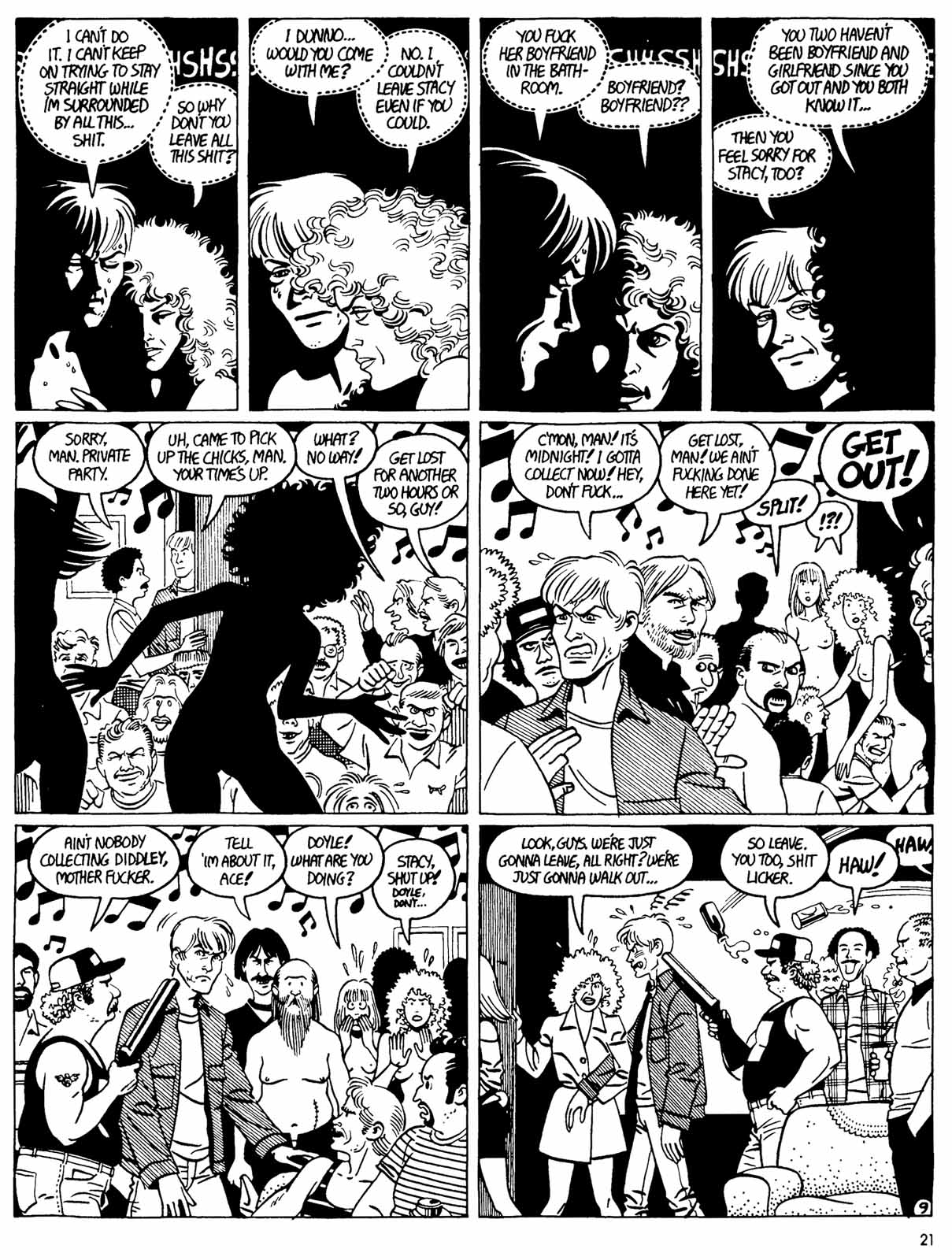 Read online Love and Rockets (1982) comic -  Issue #31 - 23