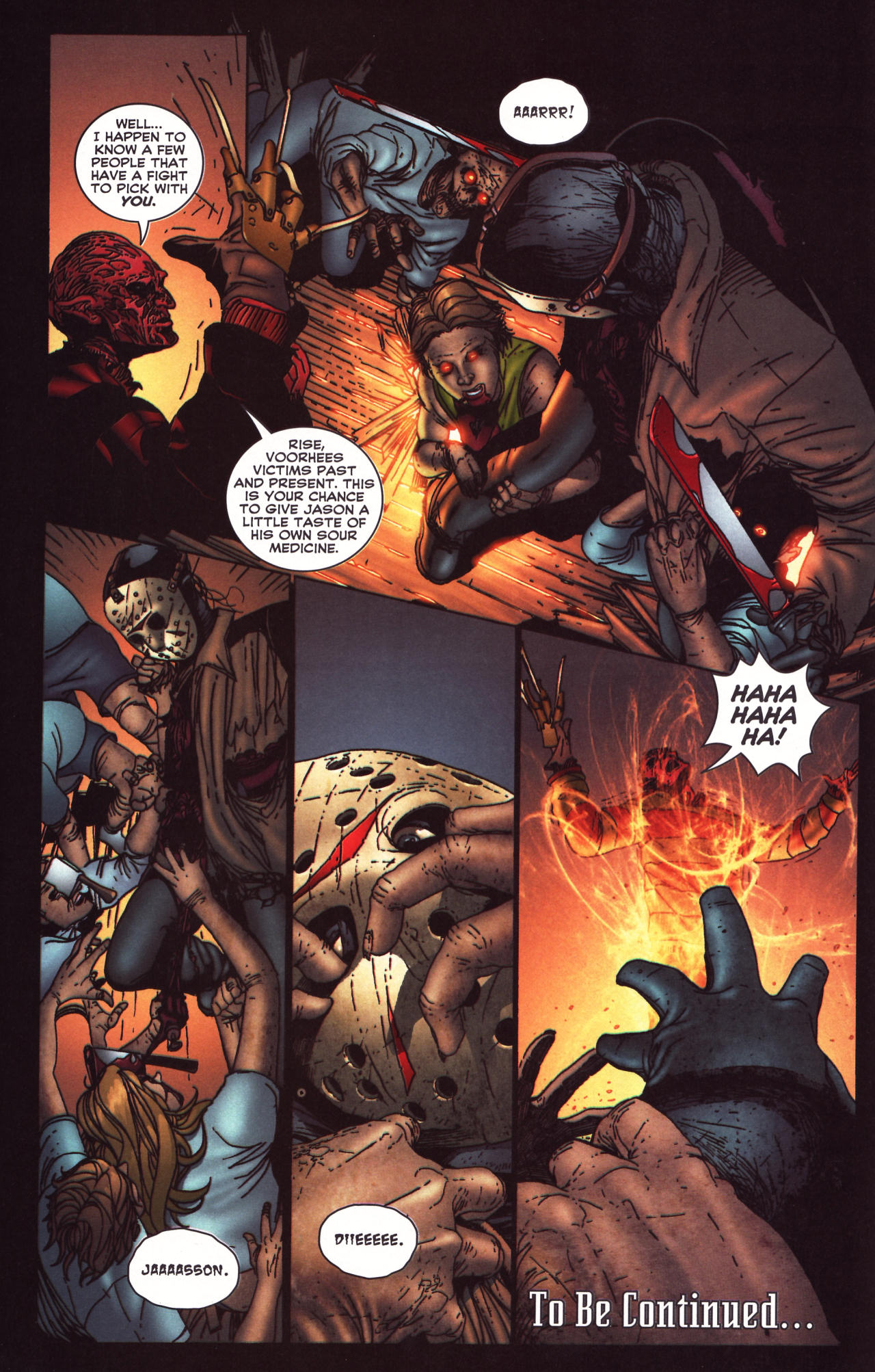 Read online Freddy Vs Jason Vs Ash comic -  Issue #4 - 23