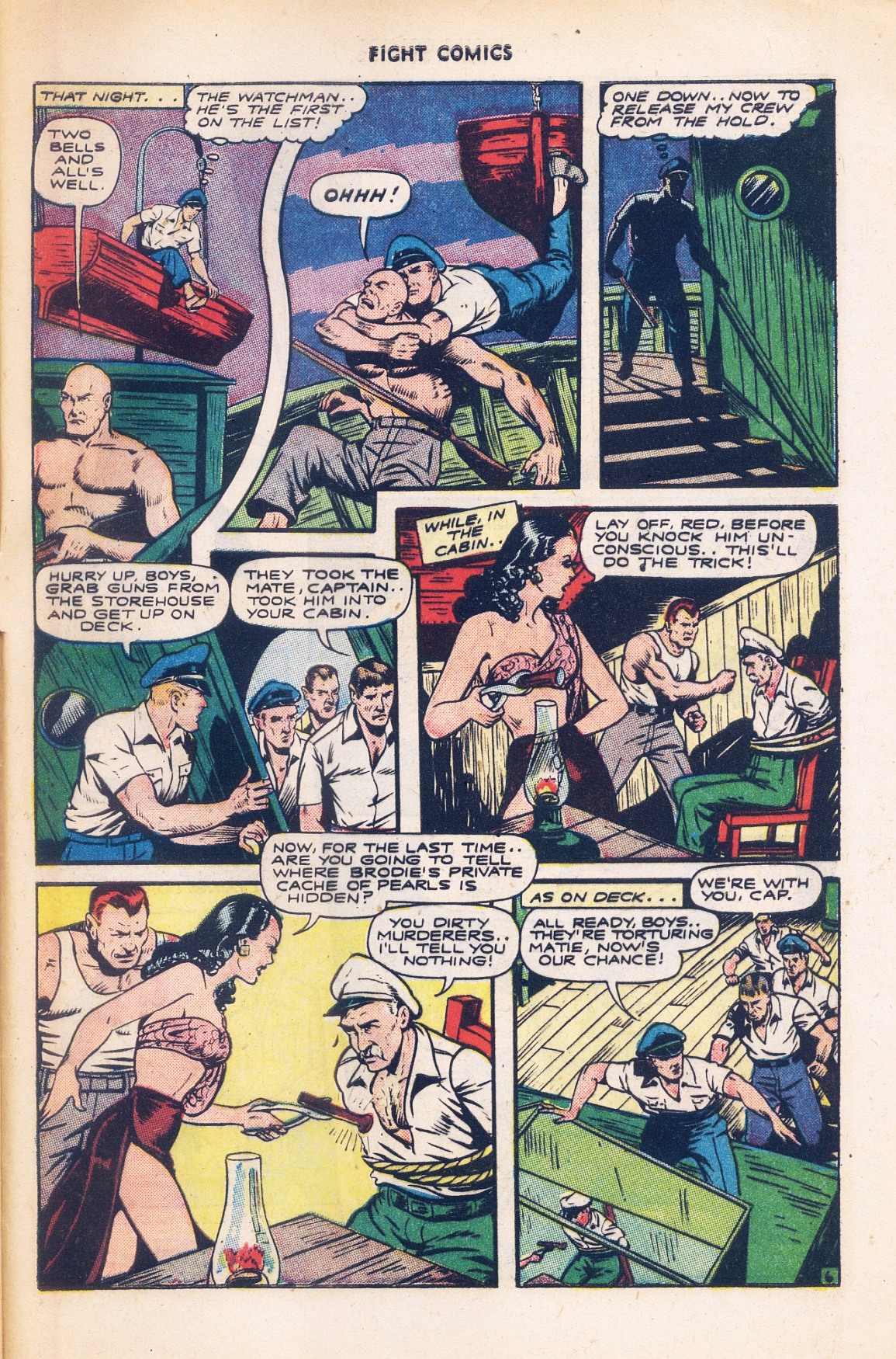 Read online Fight Comics comic -  Issue #41 - 33