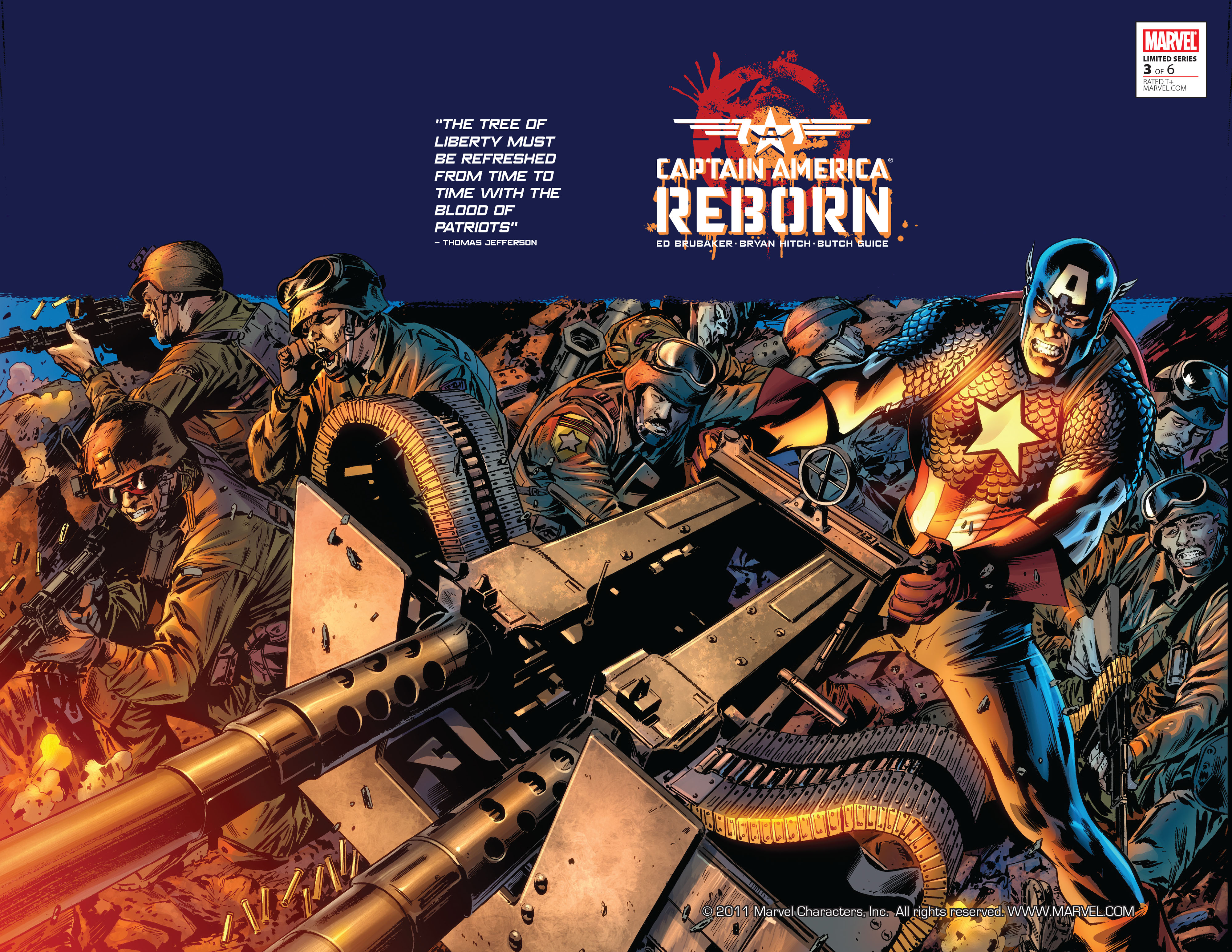 Read online Captain America: Reborn comic -  Issue #3 - 2