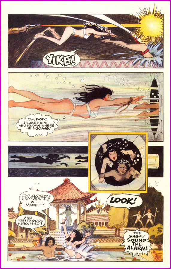 Read online Bettie Page: Queen of the Nile comic -  Issue #1 - 6