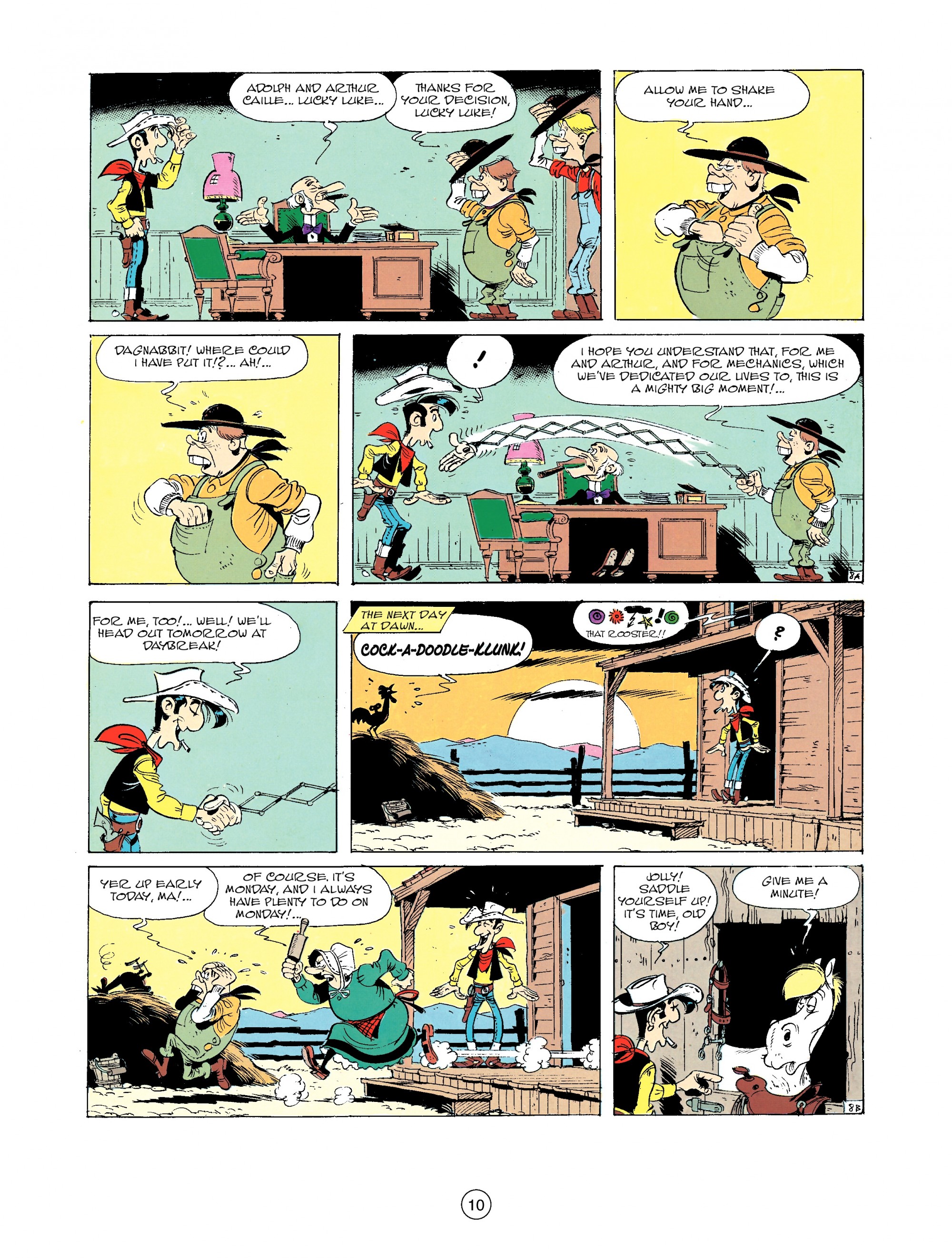 Read online A Lucky Luke Adventure comic -  Issue #33 - 10